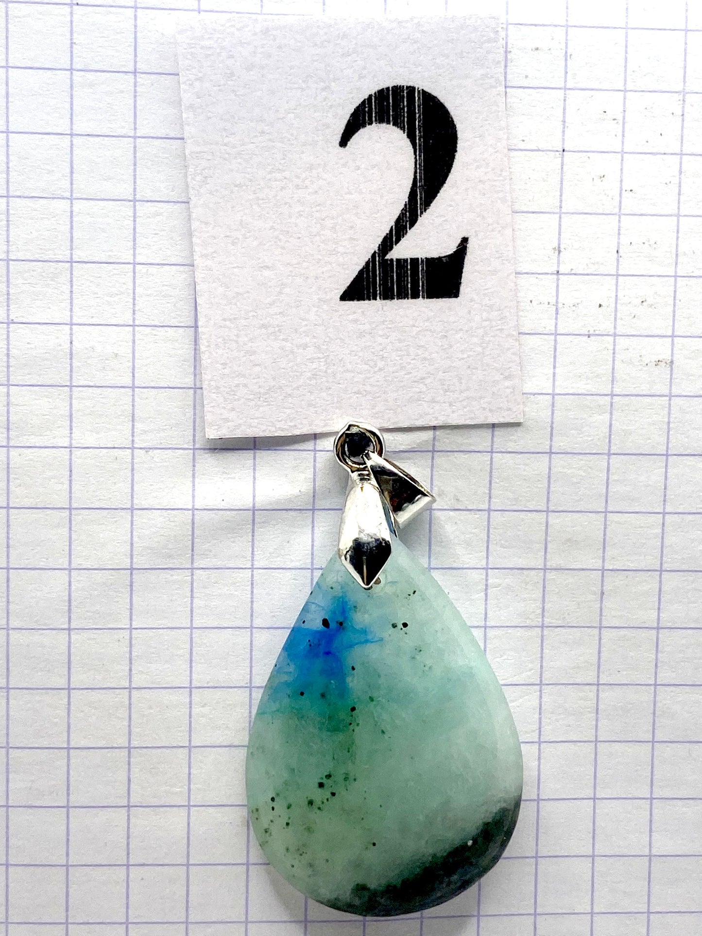 pendentif CHRYSOCOLLE