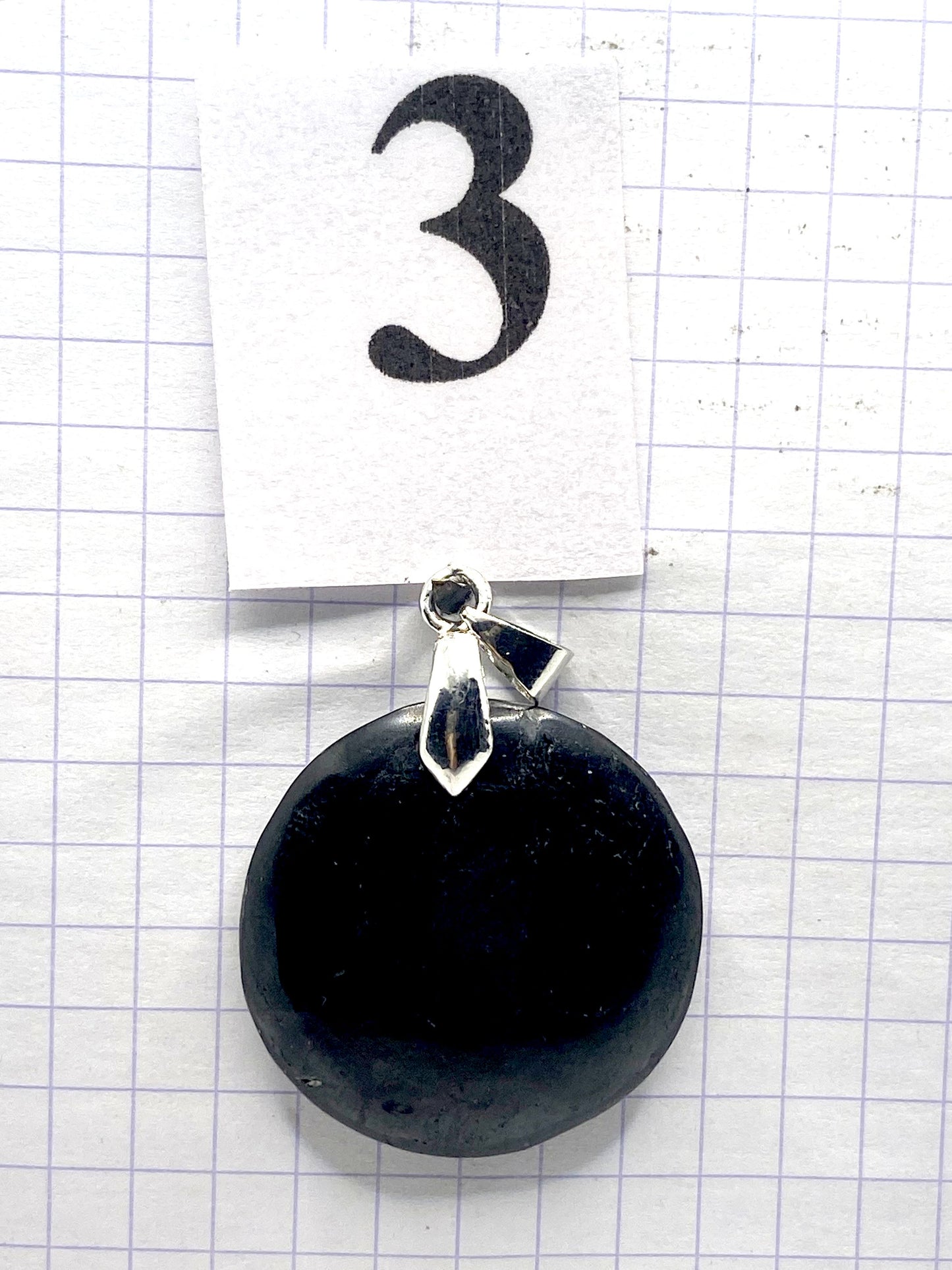 pendentif TOURMALINE NOIRE