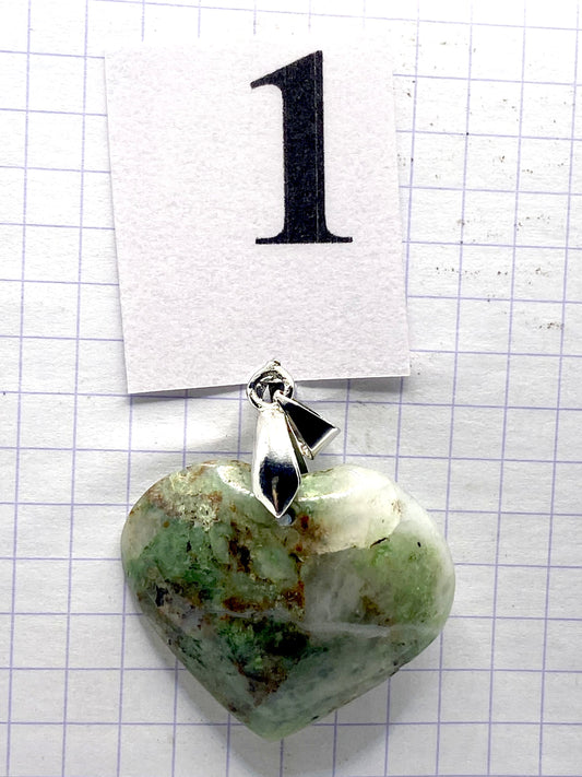 pendentif CHRYSOPRASE