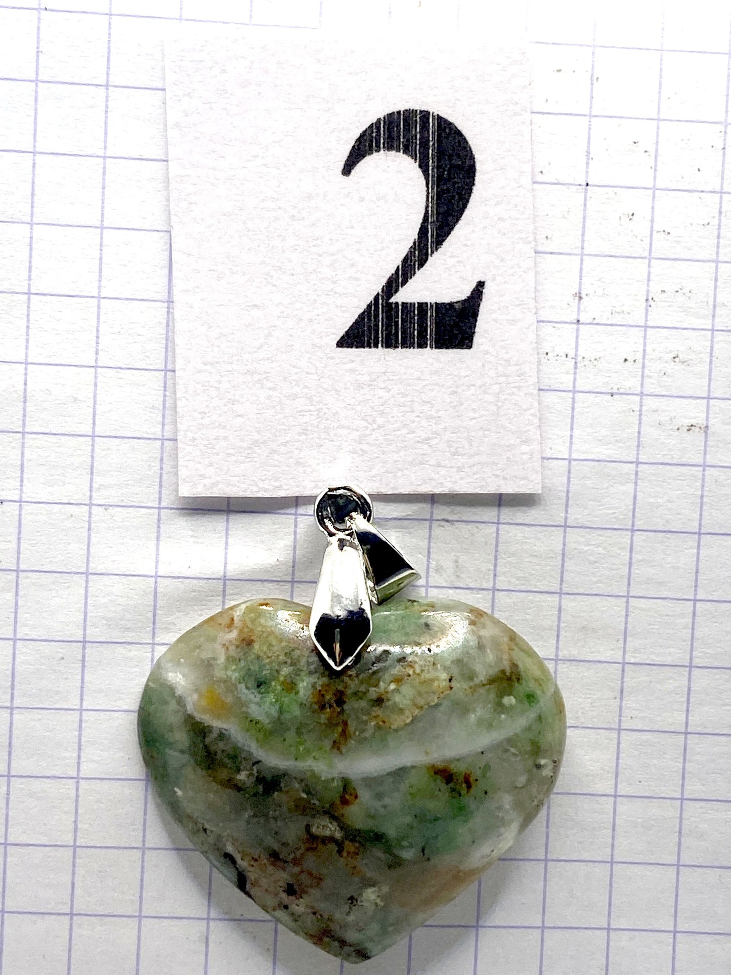 pendentif CHRYSOPRASE