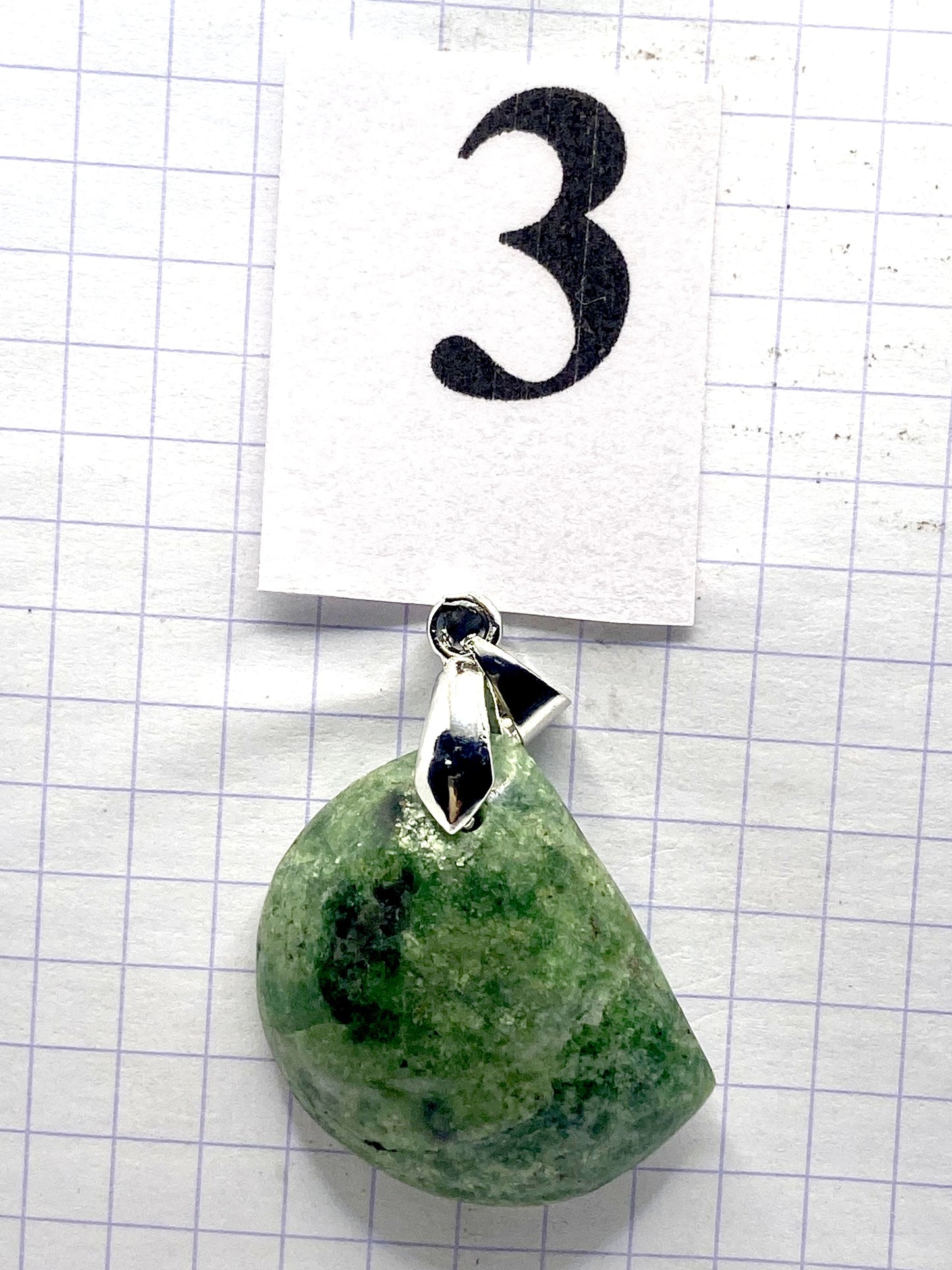 pendentif CHRYSOPRASE