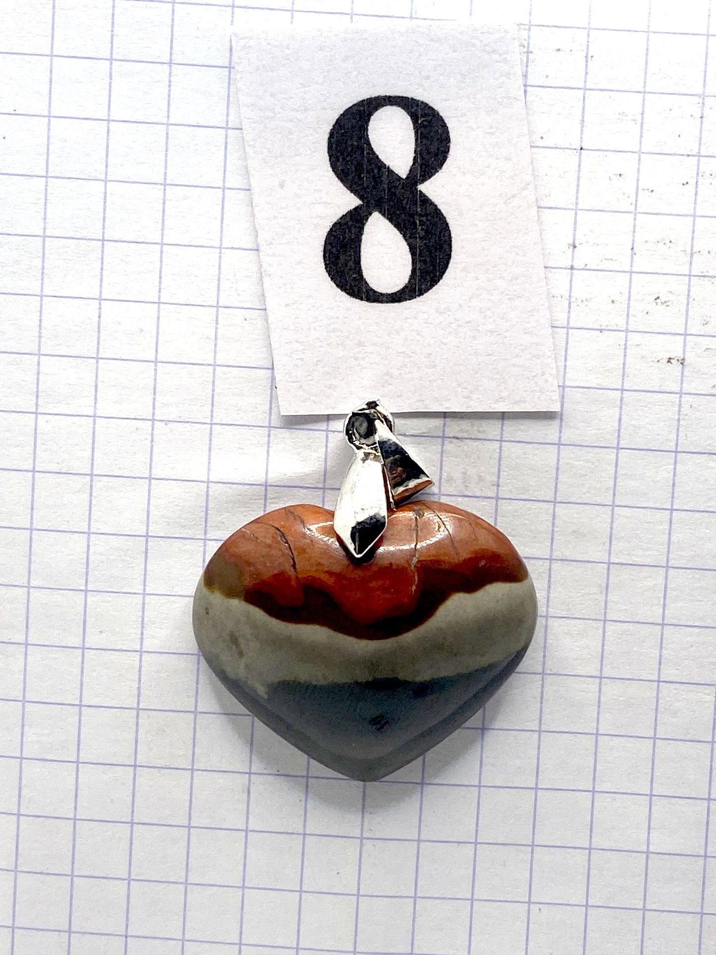 pendentif JASPE IMPRIME