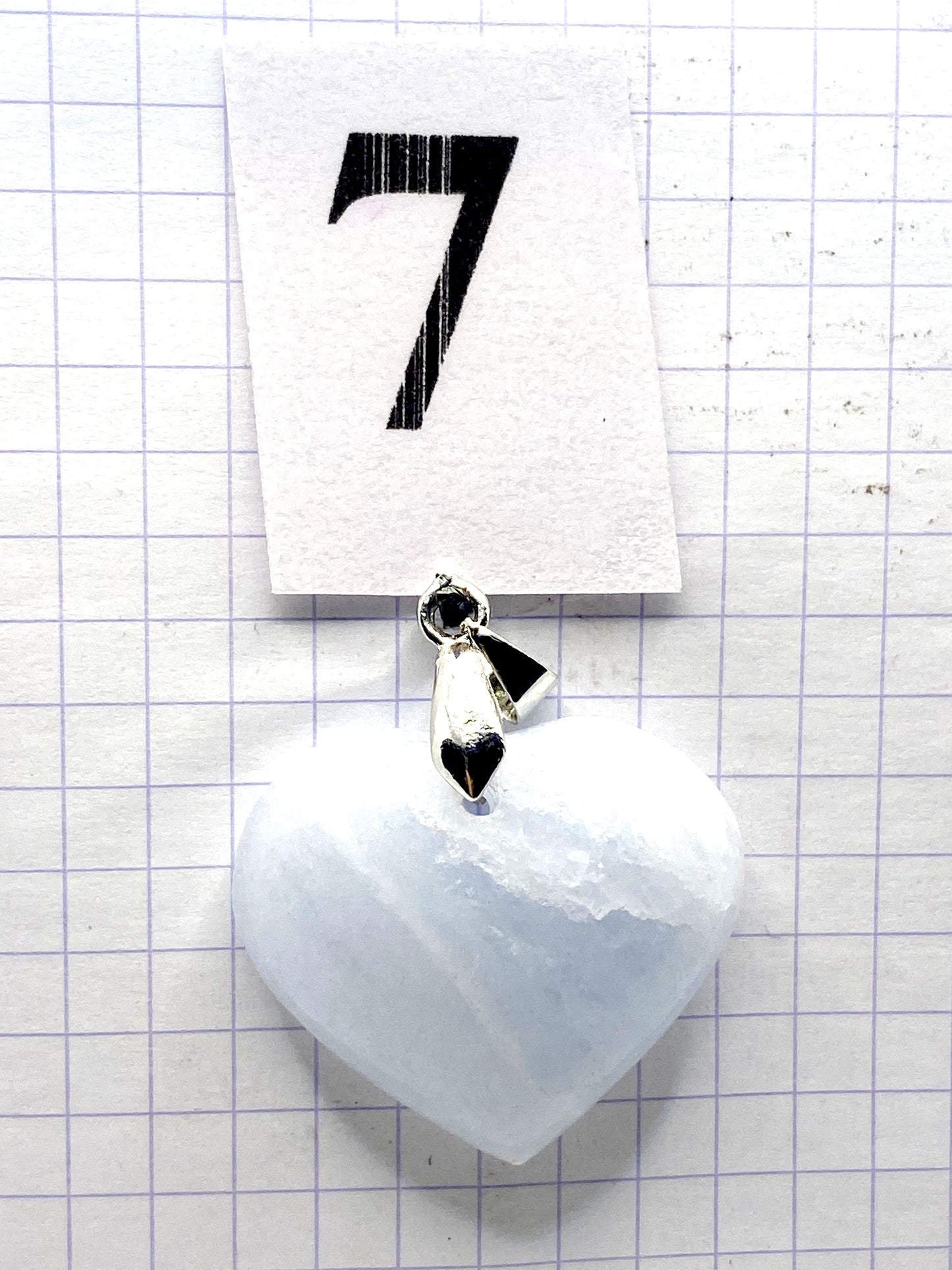 pendentif CALCITE BLEUE