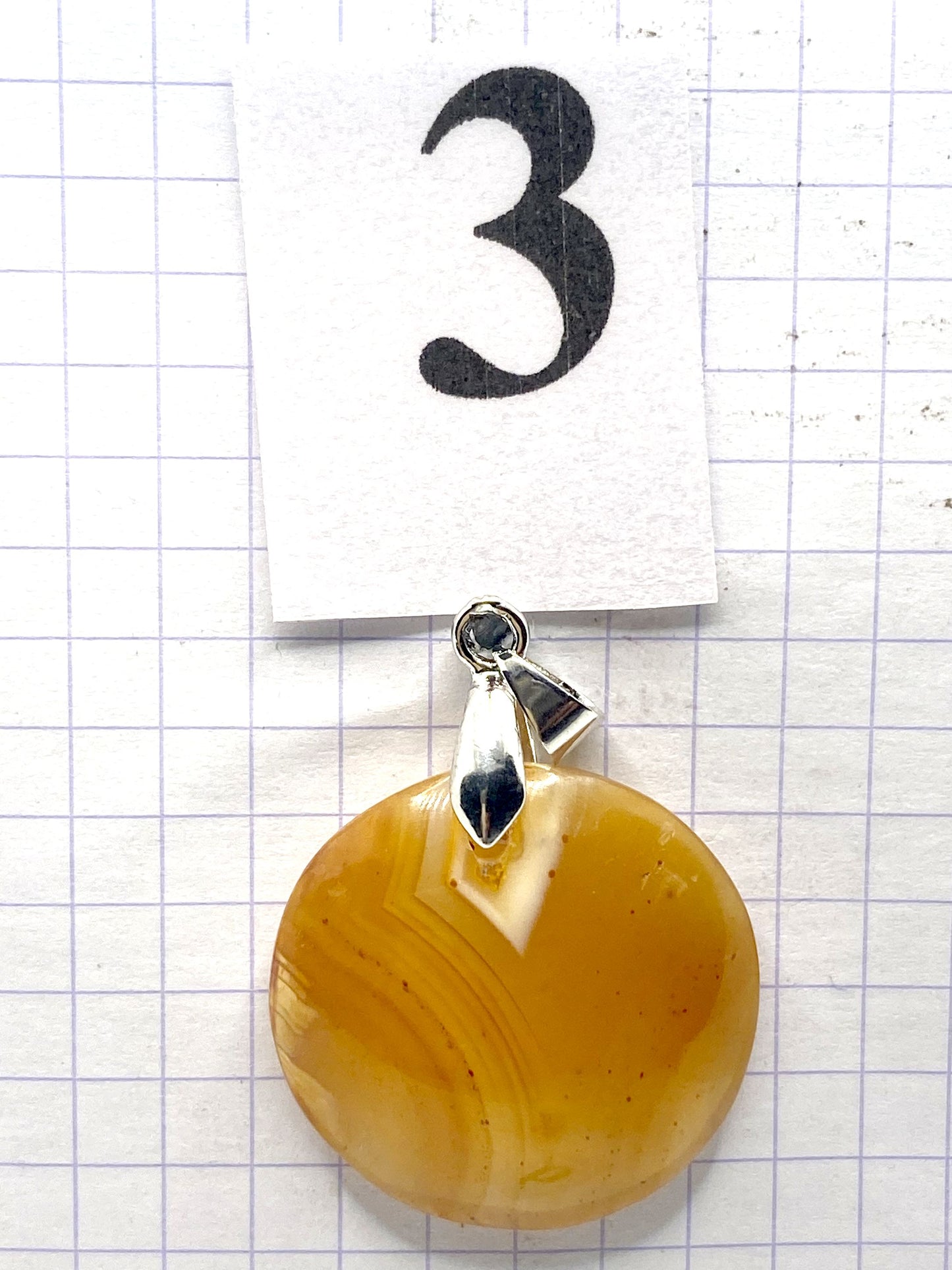 pendentif AGATE CORNALINE