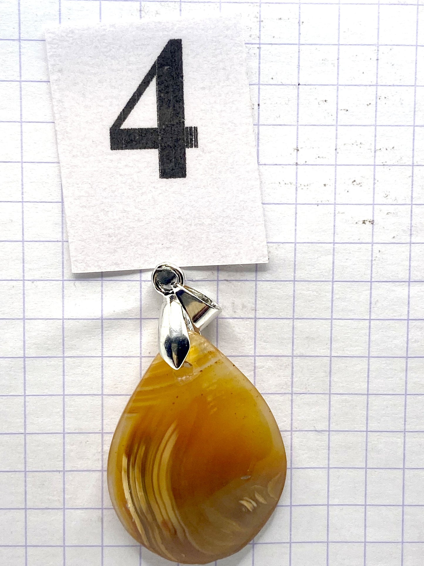 pendentif AGATE CORNALINE
