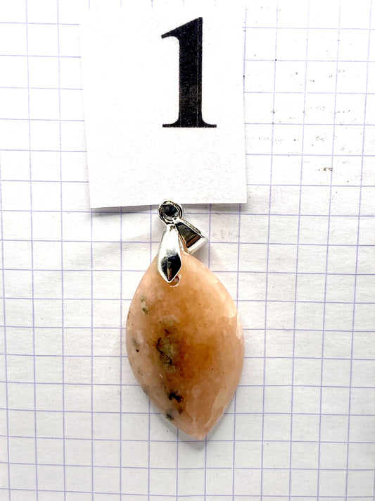 pendentif CIPOLIN ROSE