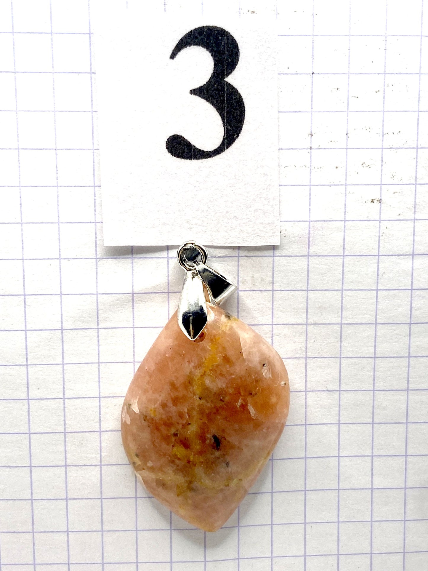 pendentif CIPOLIN ROSE