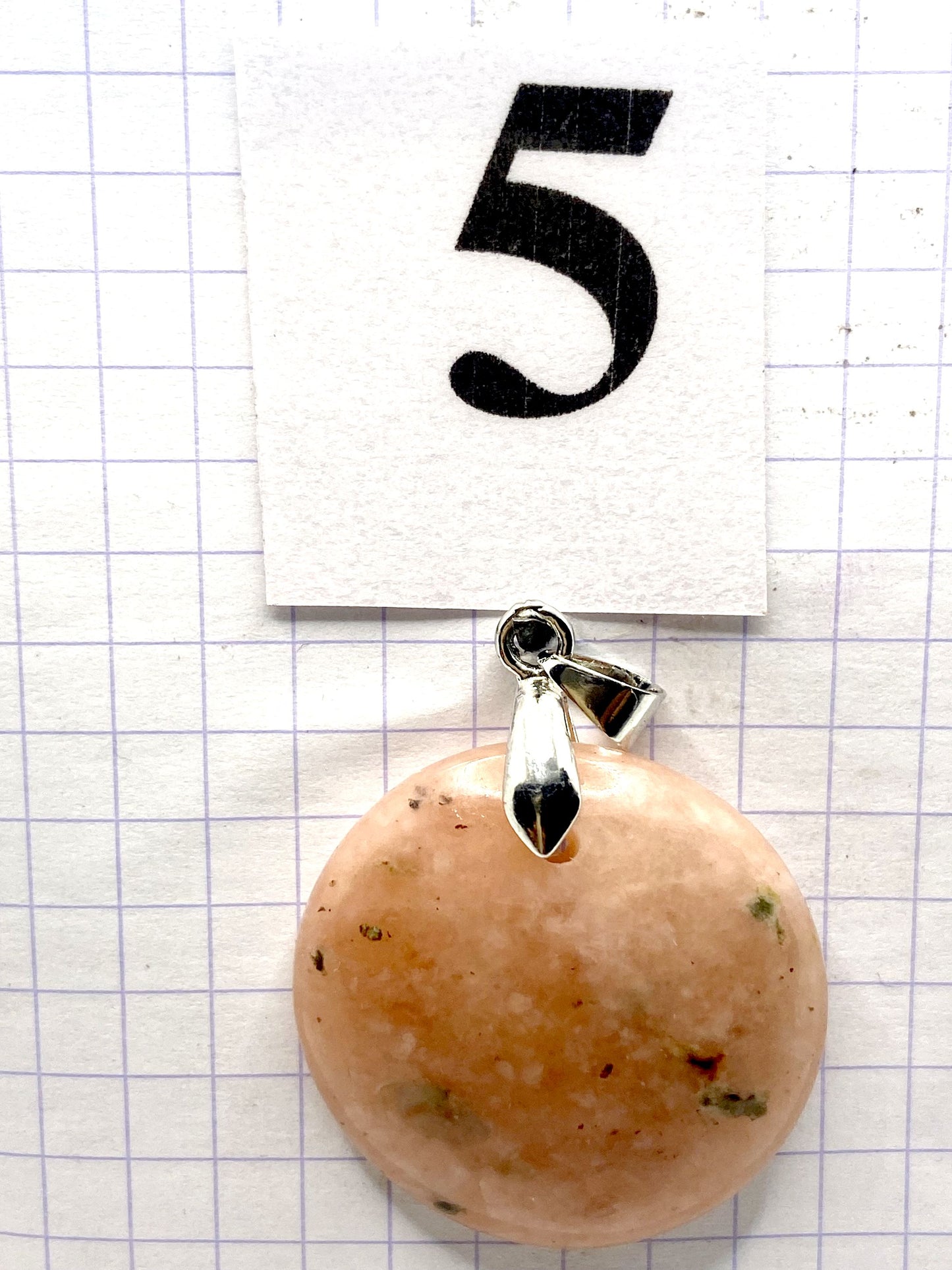 pendentif CIPOLIN ROSE