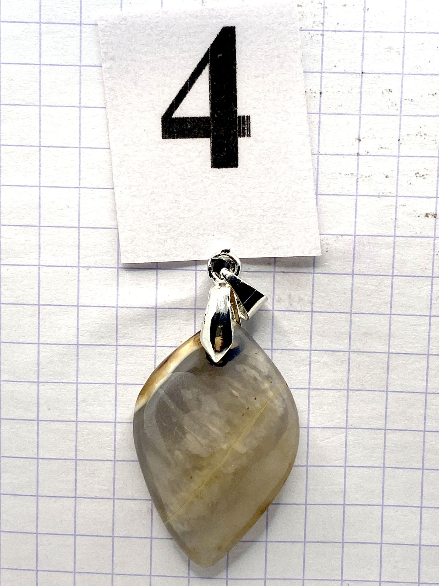 pendentif AGATE CALCEDOINE