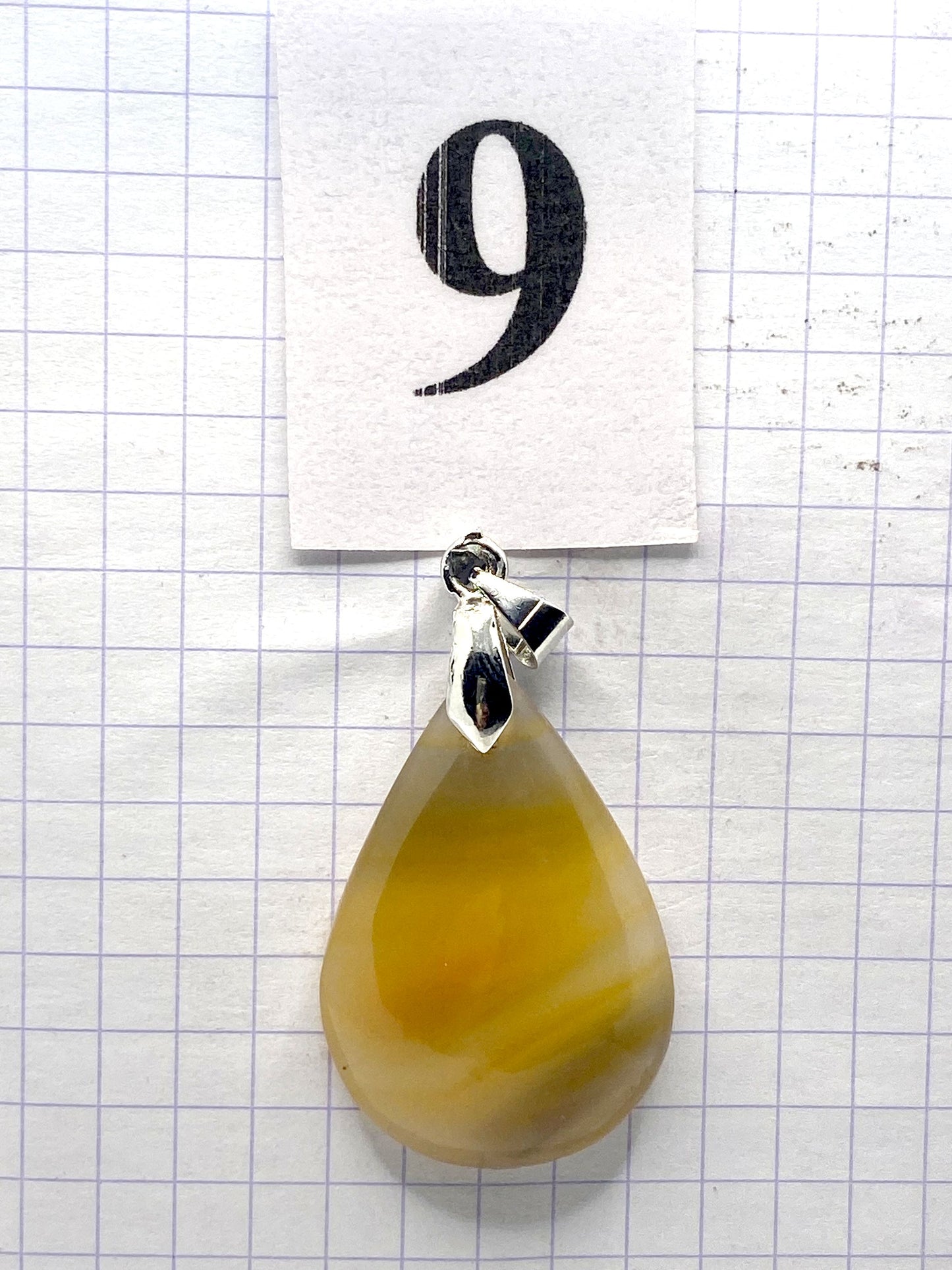 pendentif AGATE CALCEDOINE