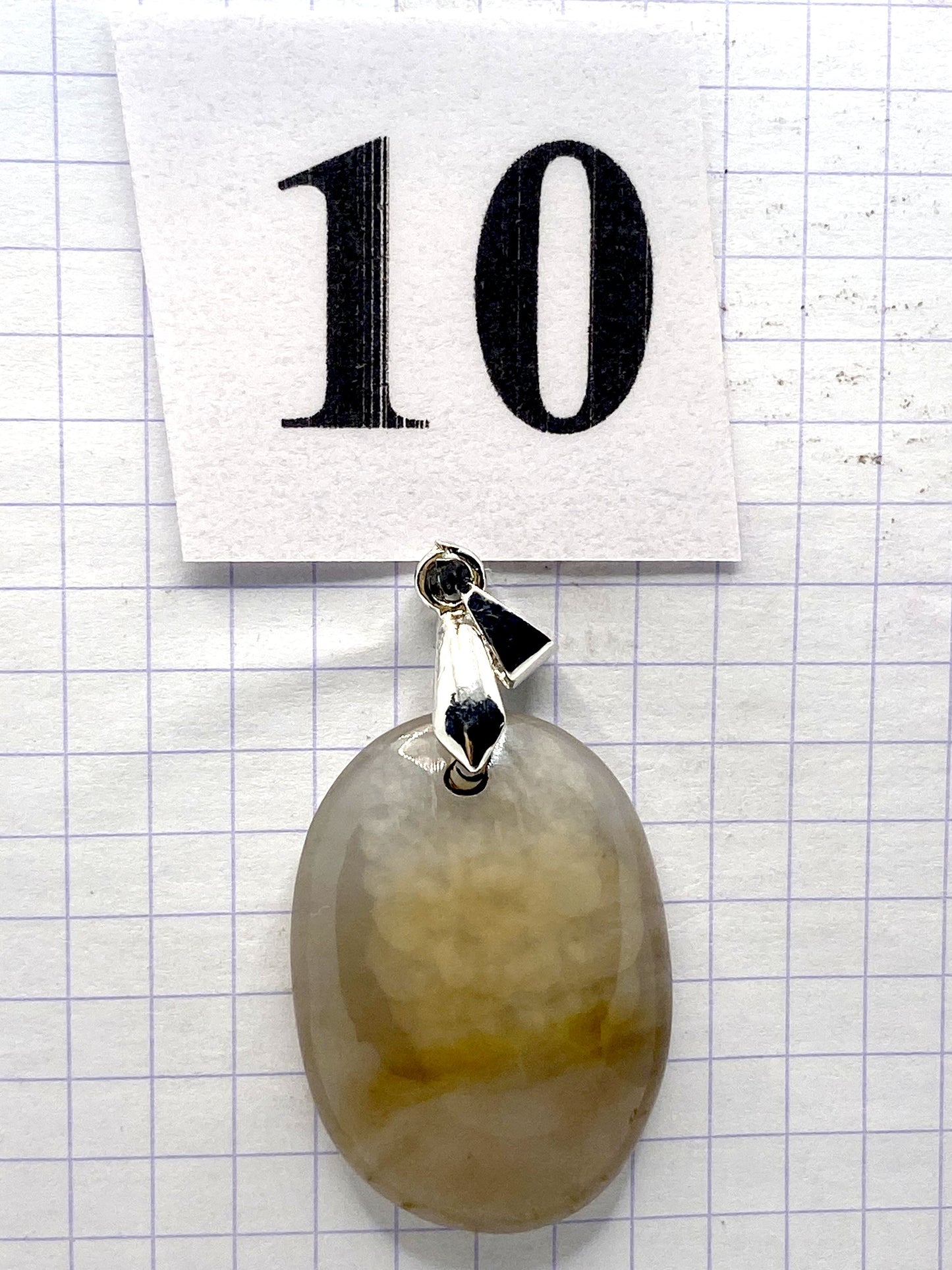 pendentif AGATE CALCEDOINE