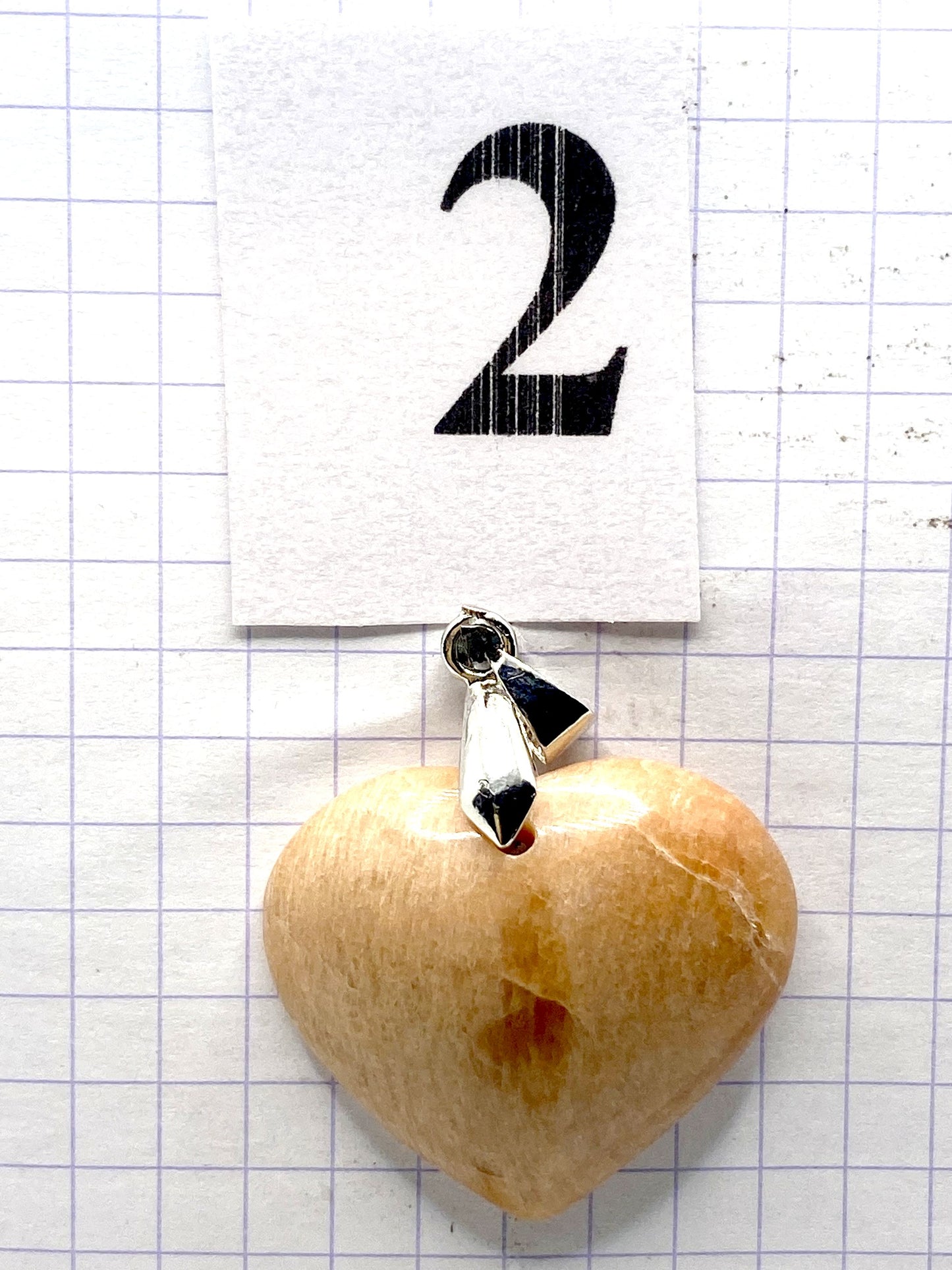 pendentif PIERRE DE LUNE ROSE