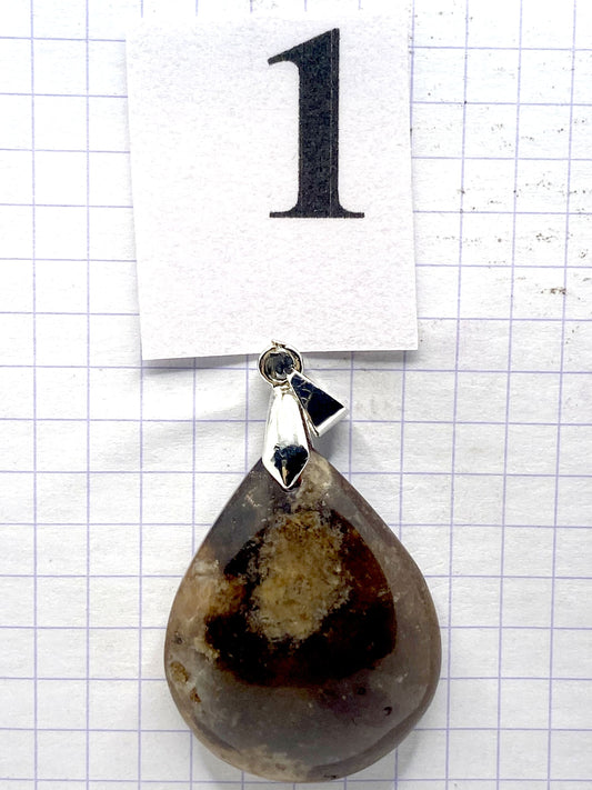 pendentif OPALE NOIRE