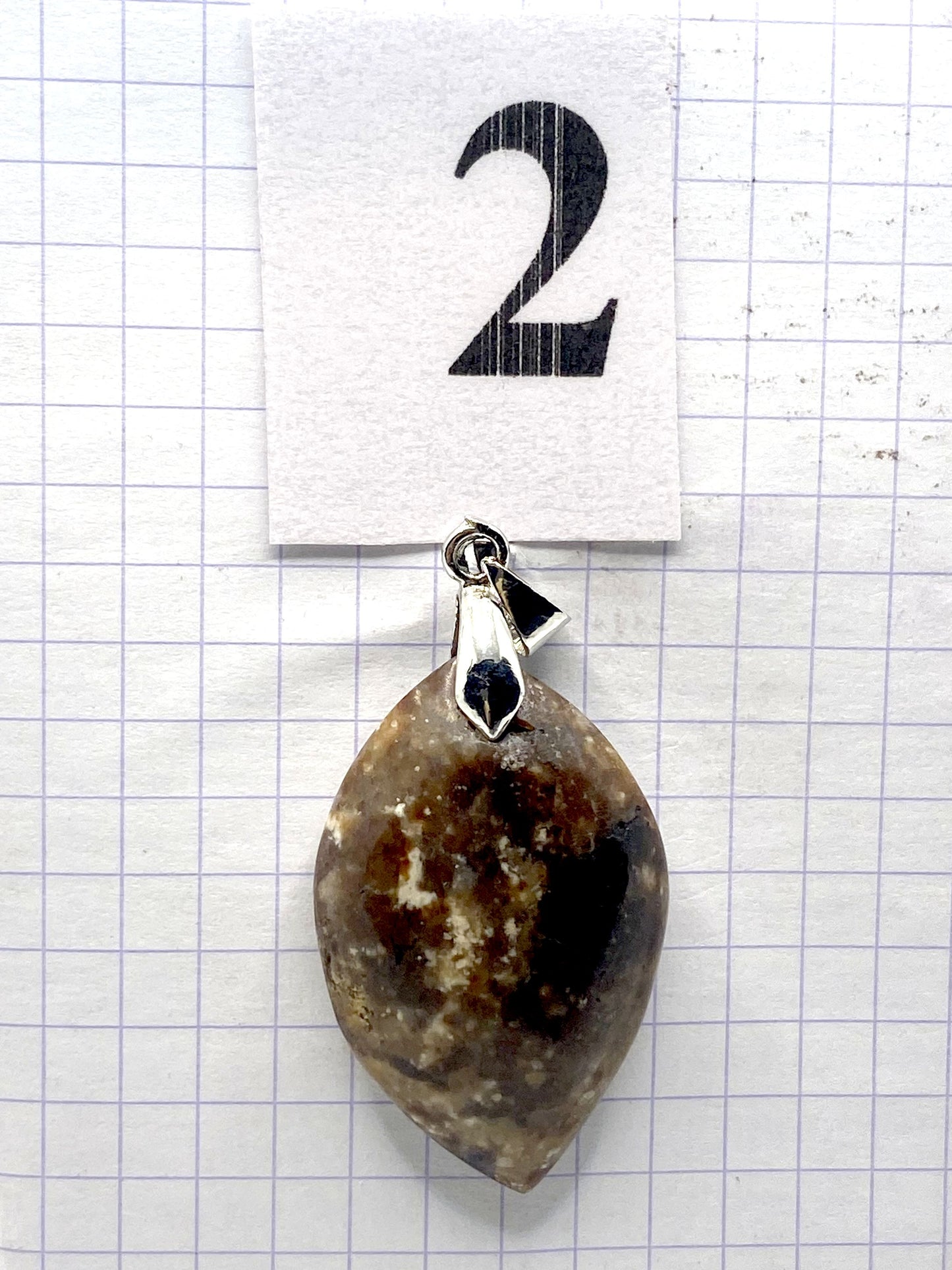 pendentif OPALE NOIRE