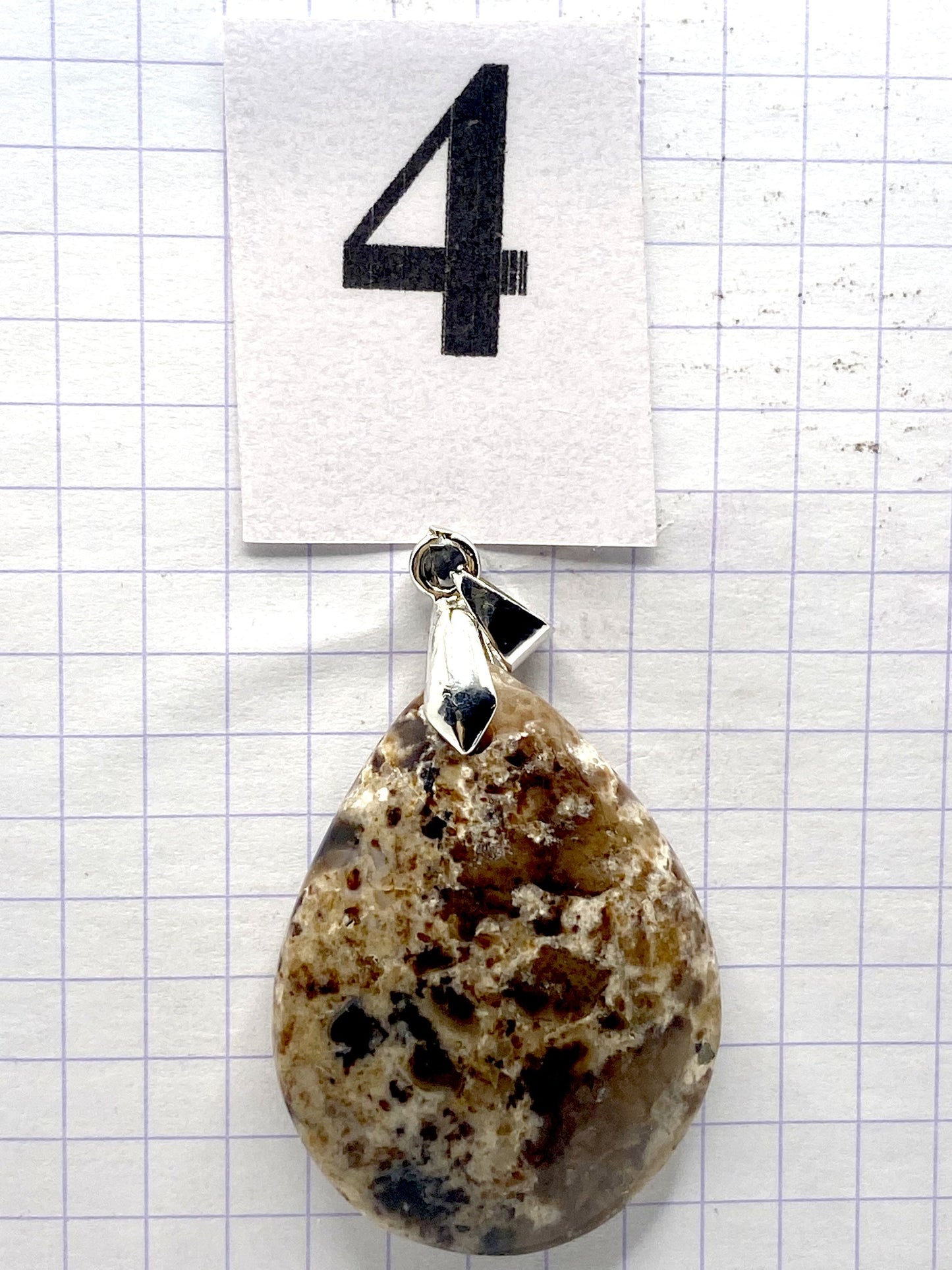 pendentif OPALE NOIRE