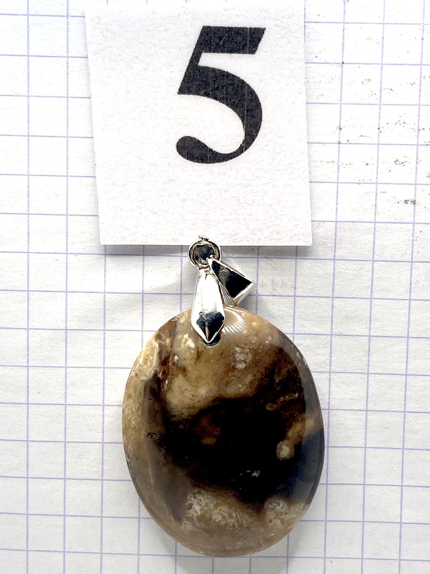 pendentif OPALE NOIRE