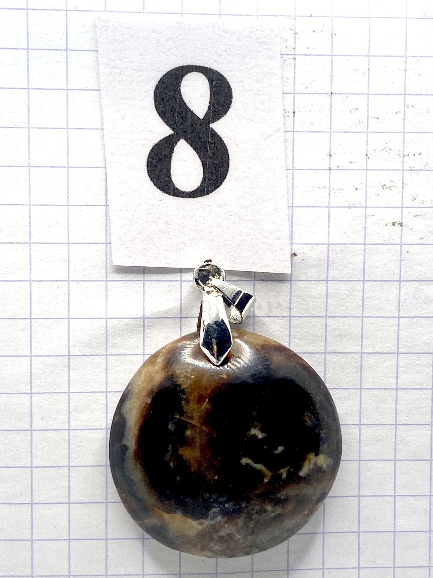 pendentif OPALE NOIRE