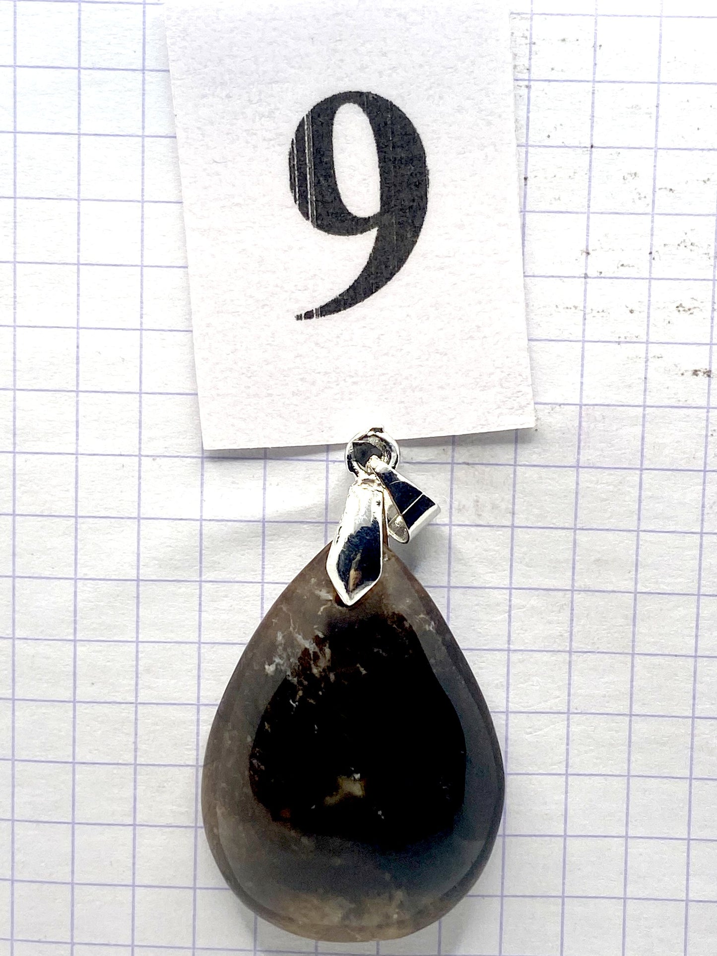 pendentif OPALE NOIRE