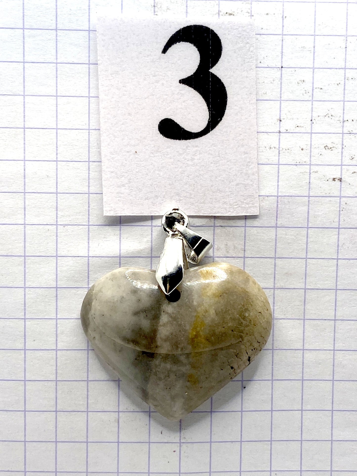 pendentif JASPE ECAILLE