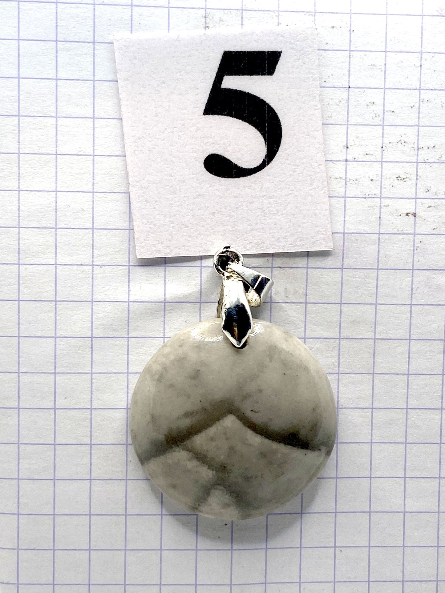 pendentif JASPE ECAILLE