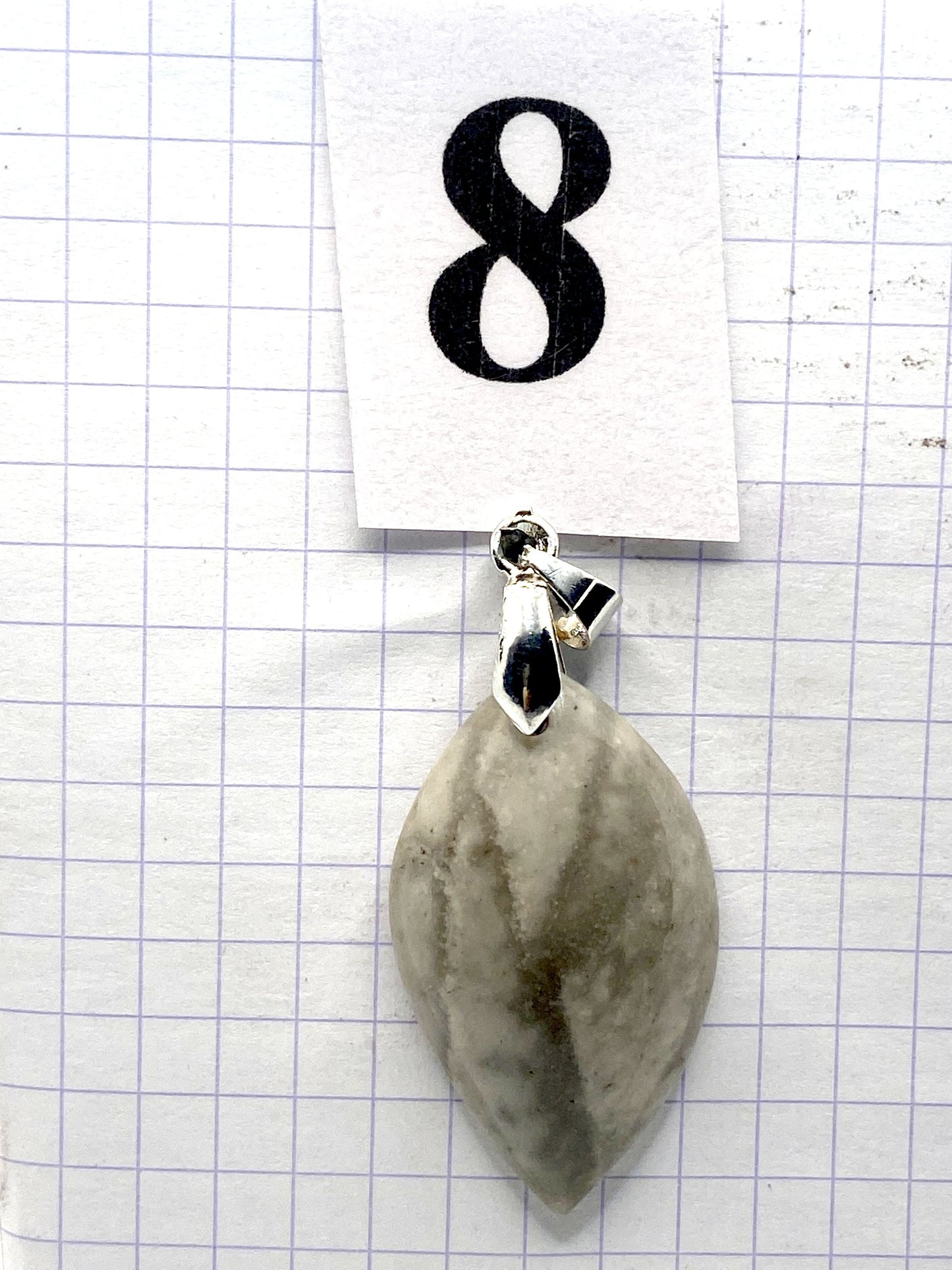 pendentif JASPE ECAILLE