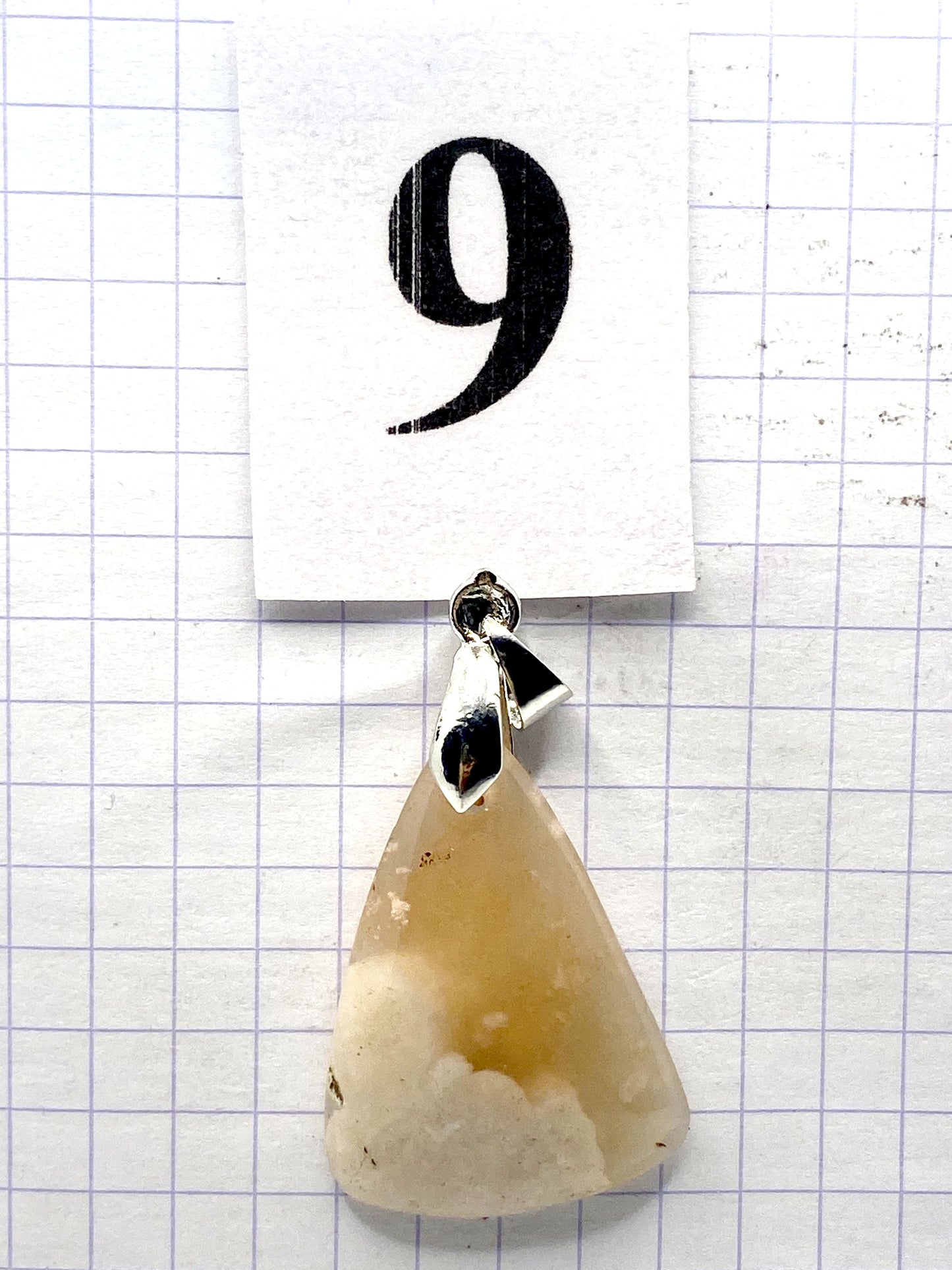 pendentif AGATE FLEUR