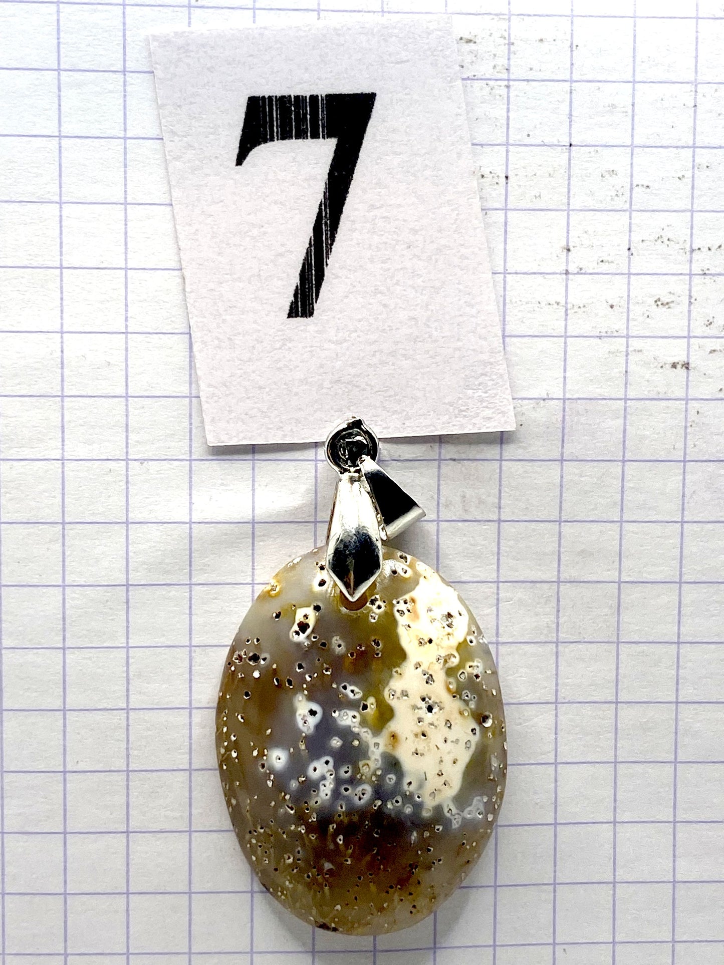 pendentif QUARTZ CHEVEUX