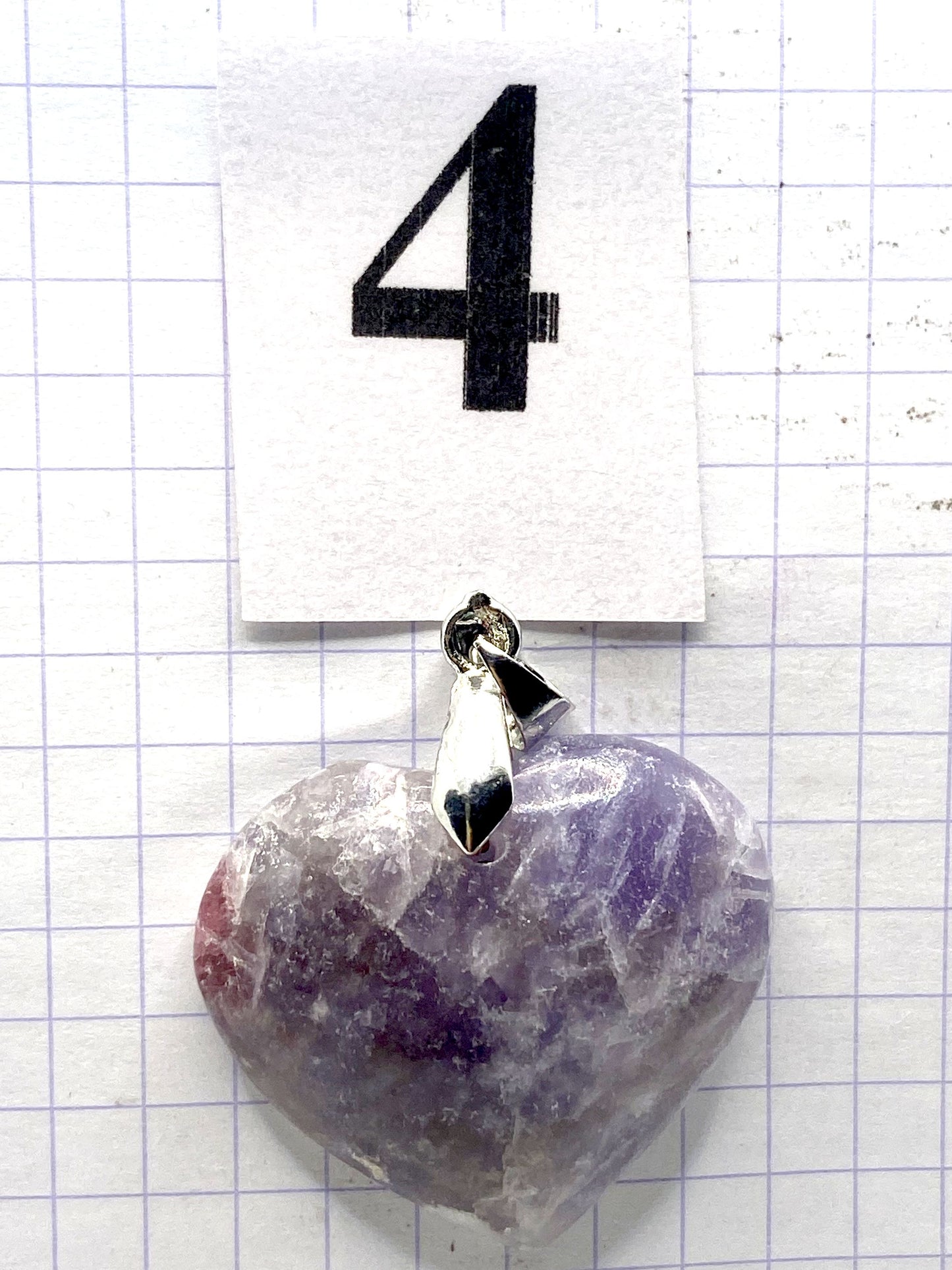 pendentif LEPIDOLITE