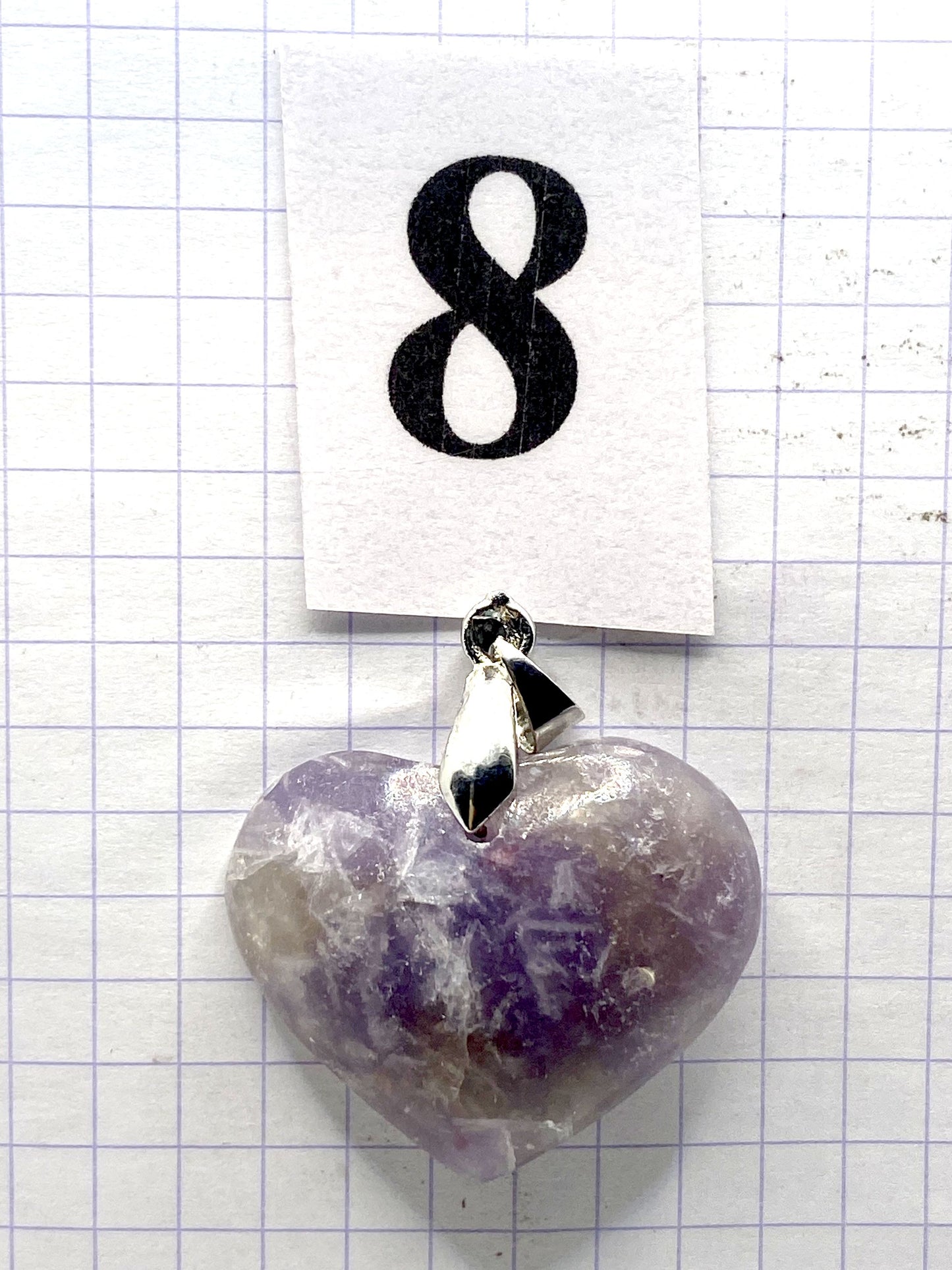 pendentif LEPIDOLITE