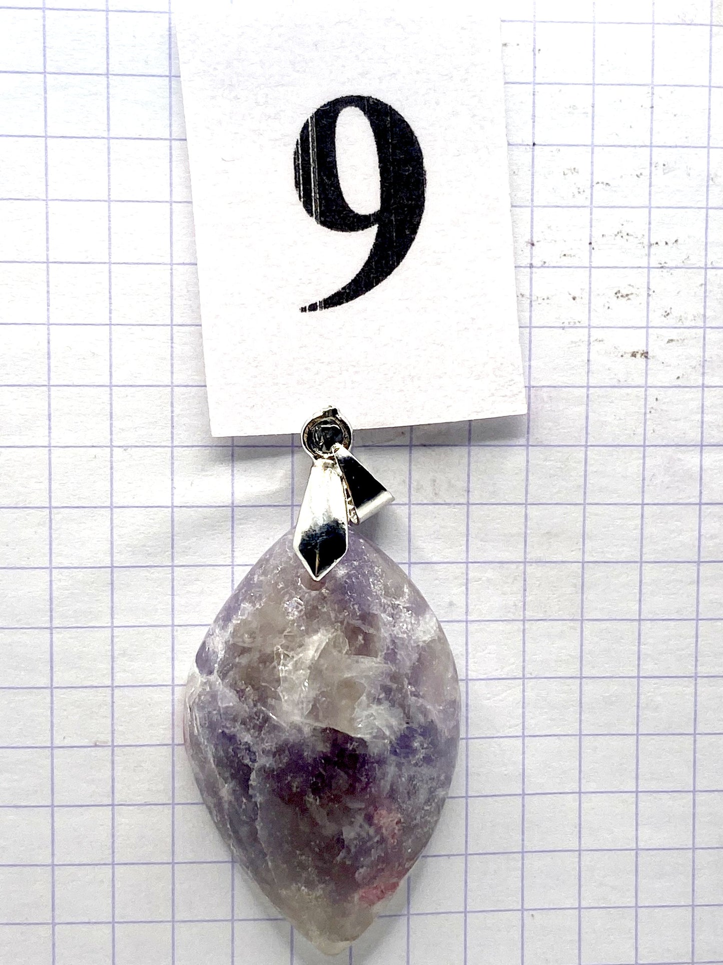 pendentif LEPIDOLITE
