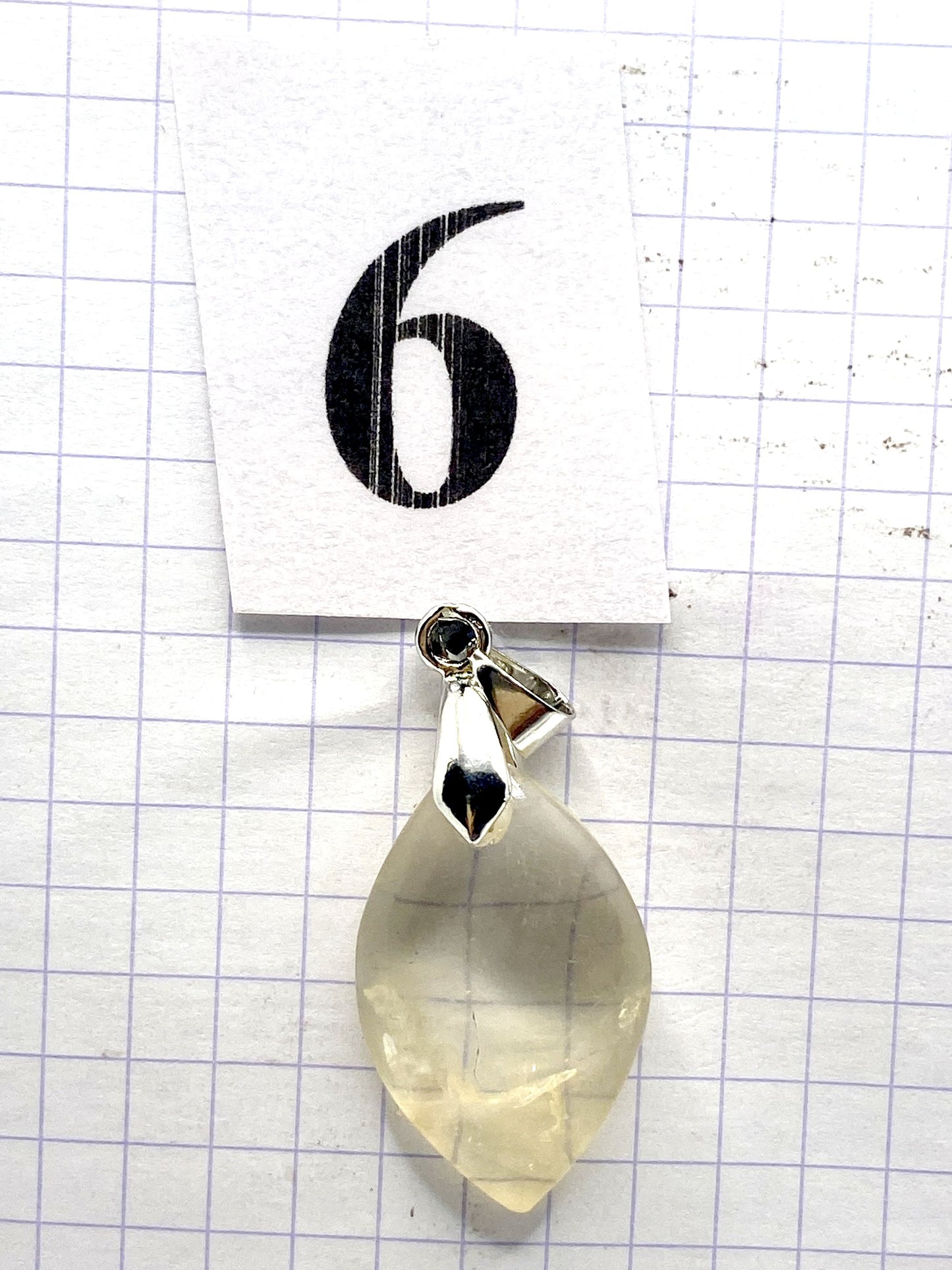 pendentif CITRINE