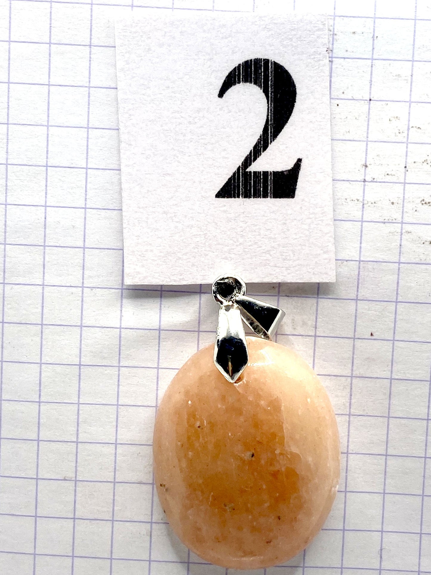 pendentif MARBRE ROSE