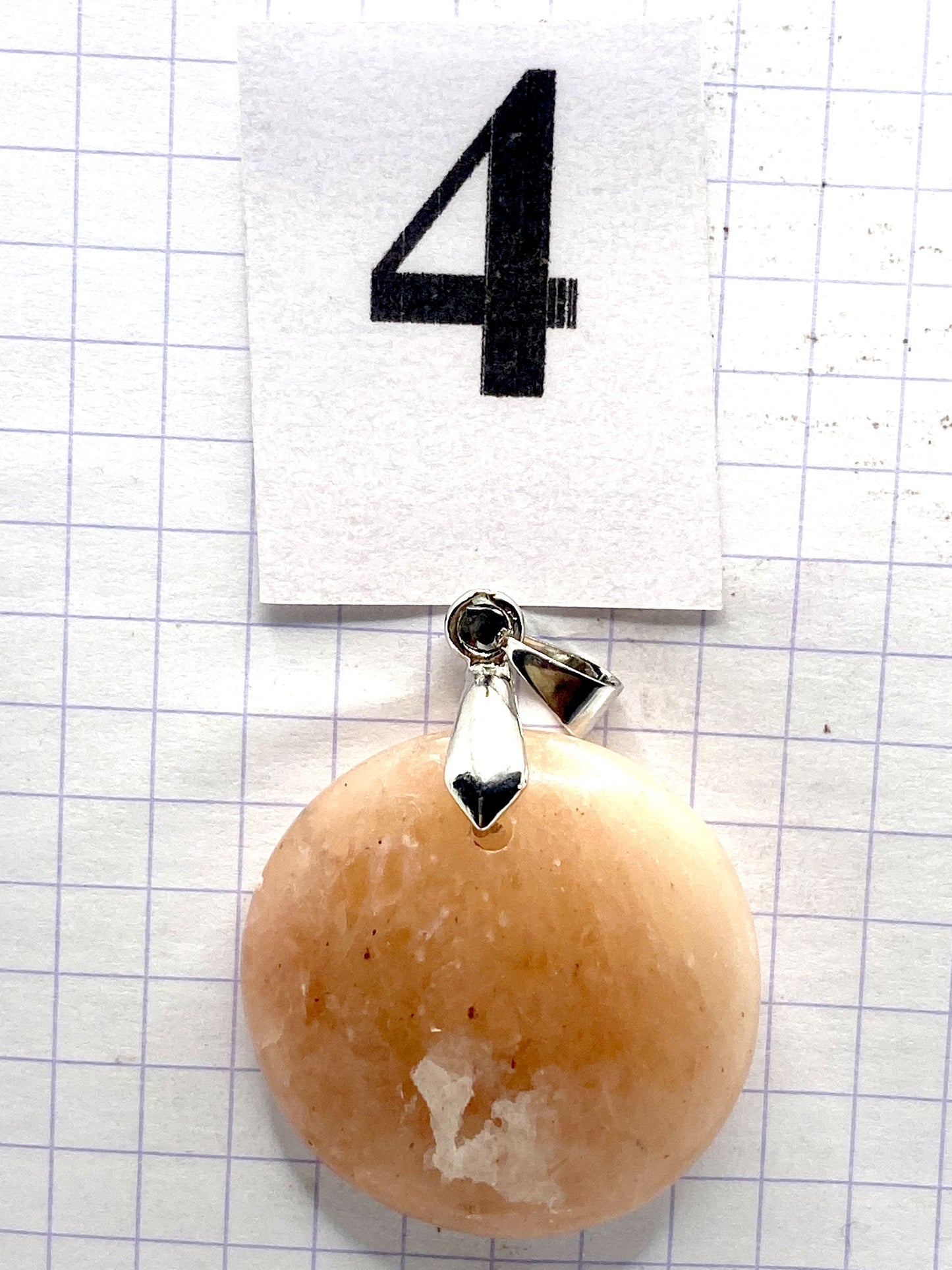 pendentif MARBRE ROSE