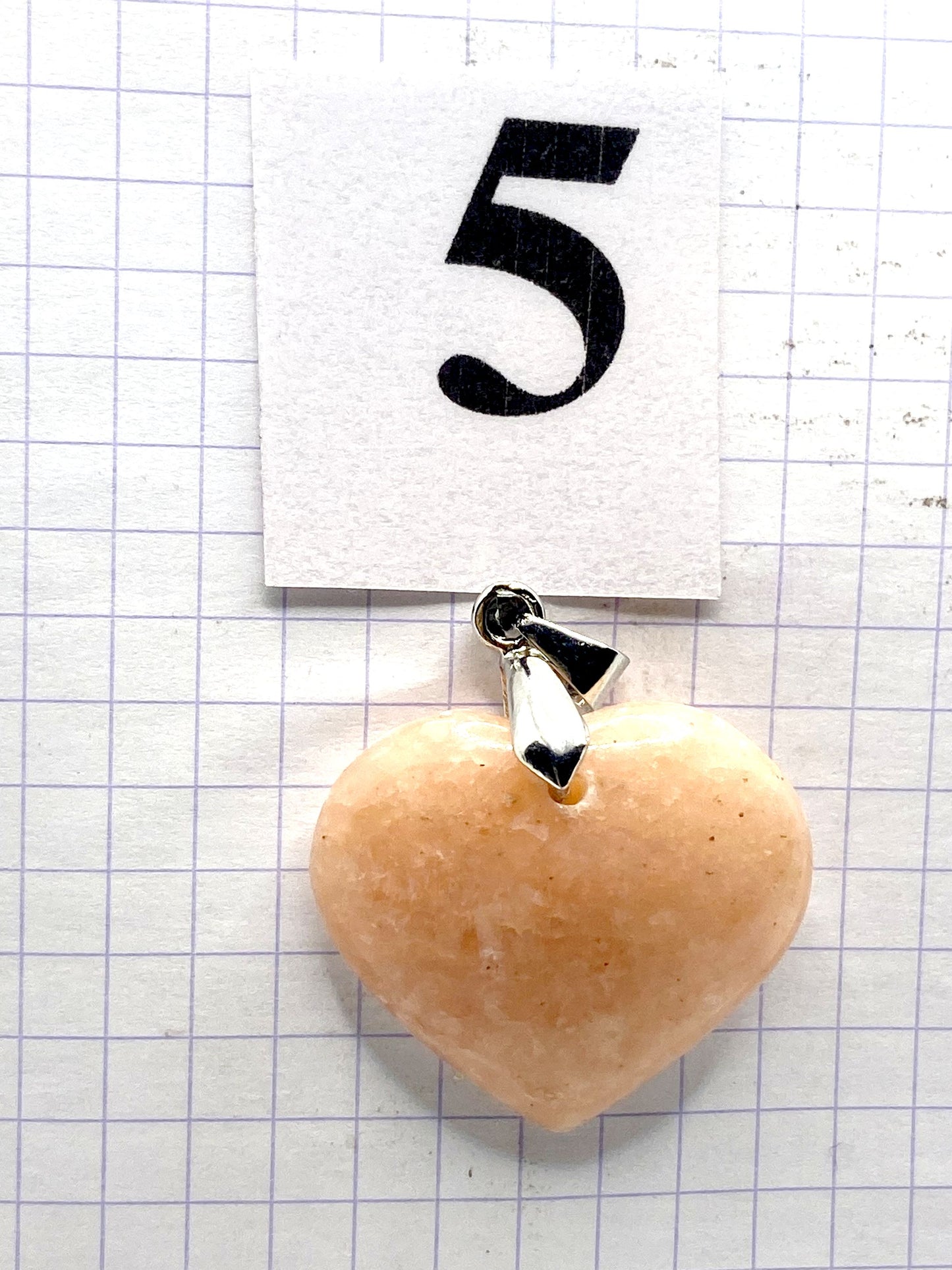 pendentif MARBRE ROSE