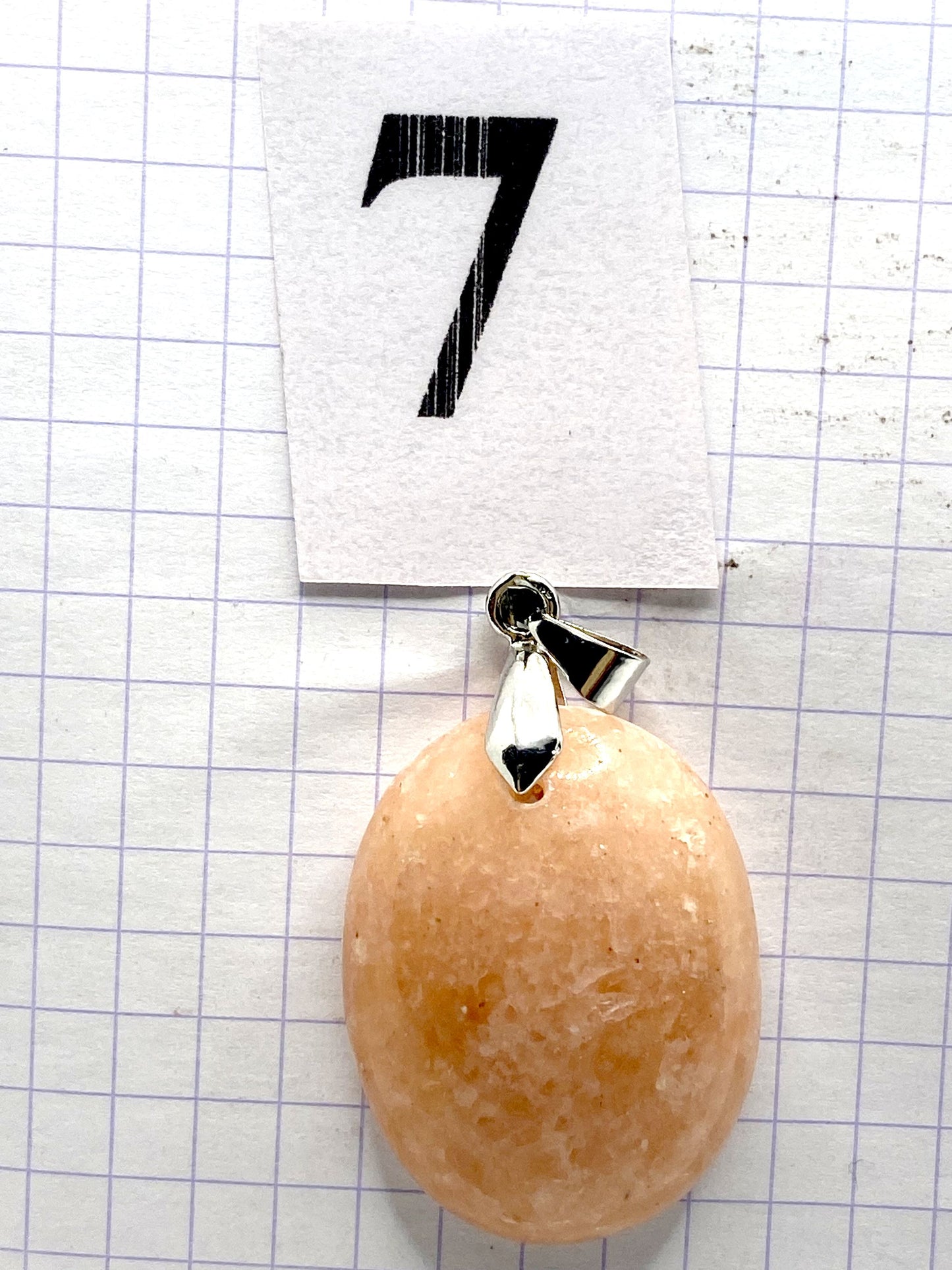 pendentif MARBRE ROSE