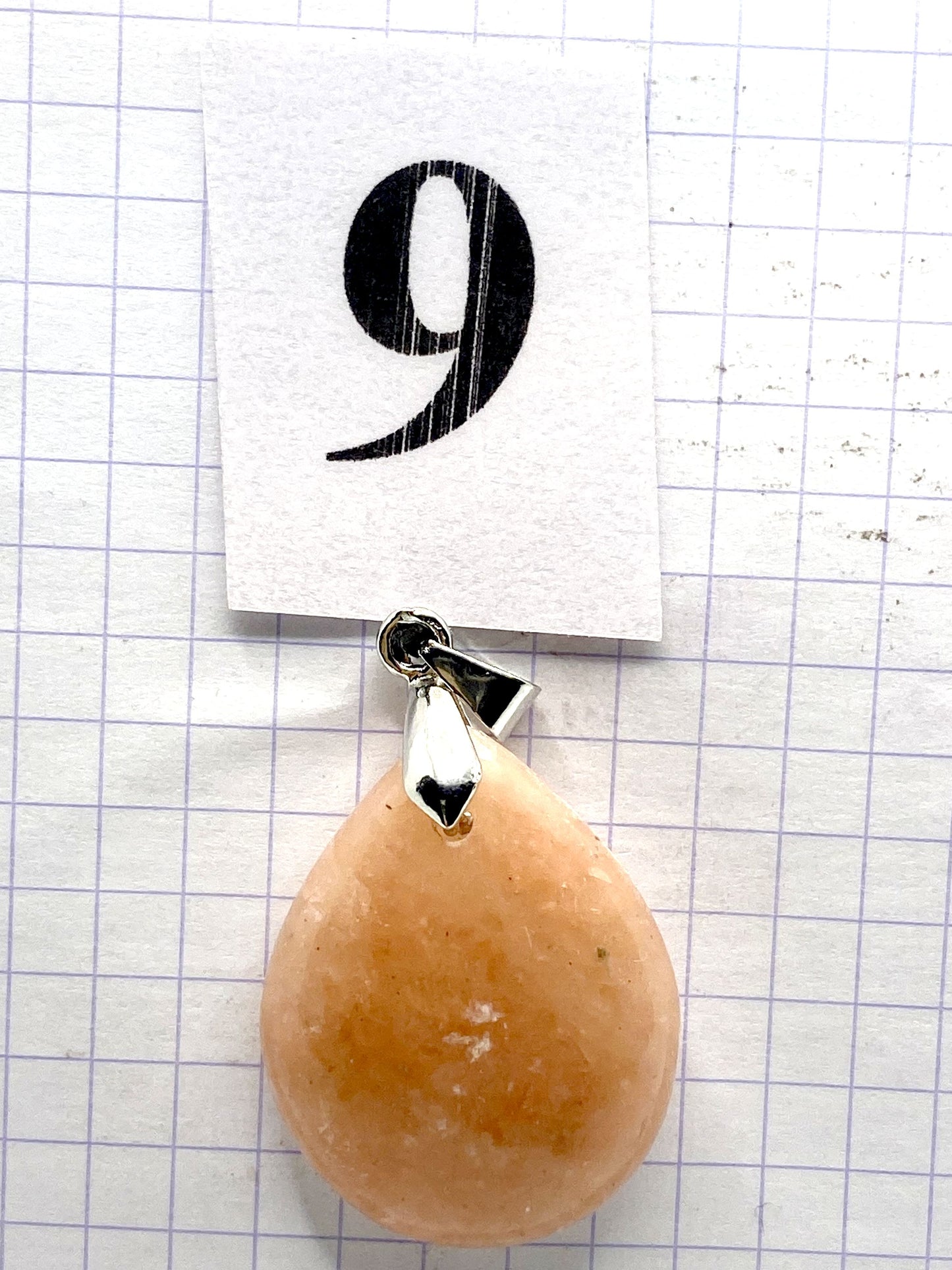 pendentif MARBRE ROSE