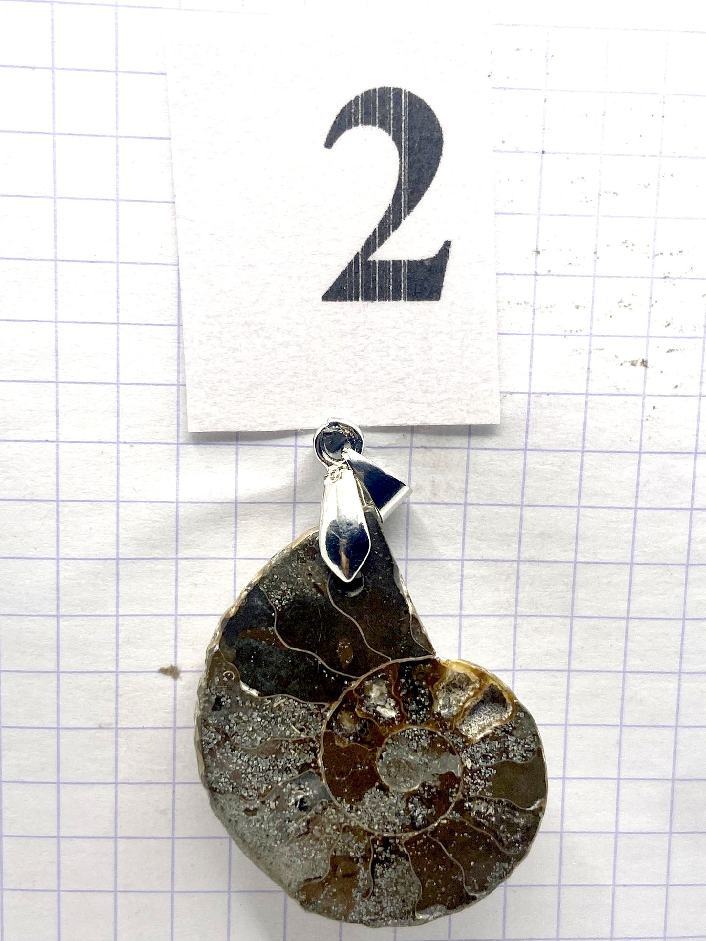 pendentif AMMONITE