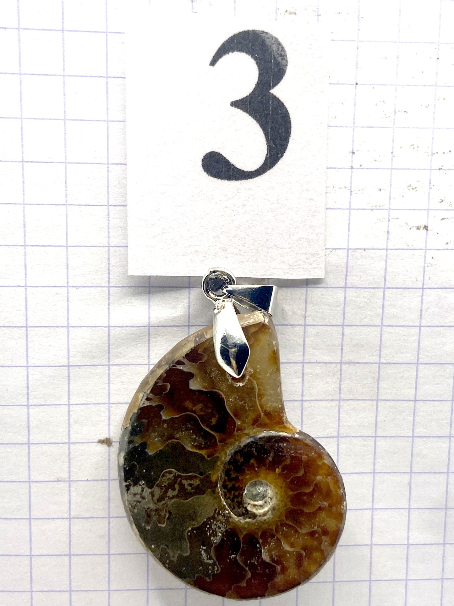 pendentif AMMONITE