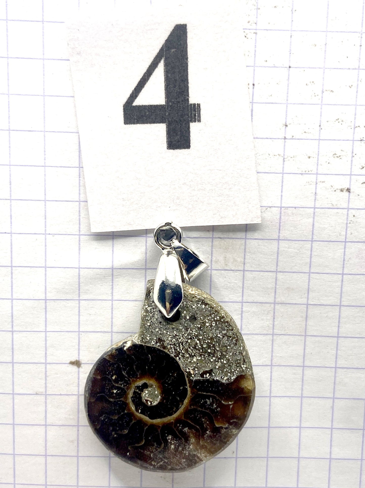 pendentif AMMONITE