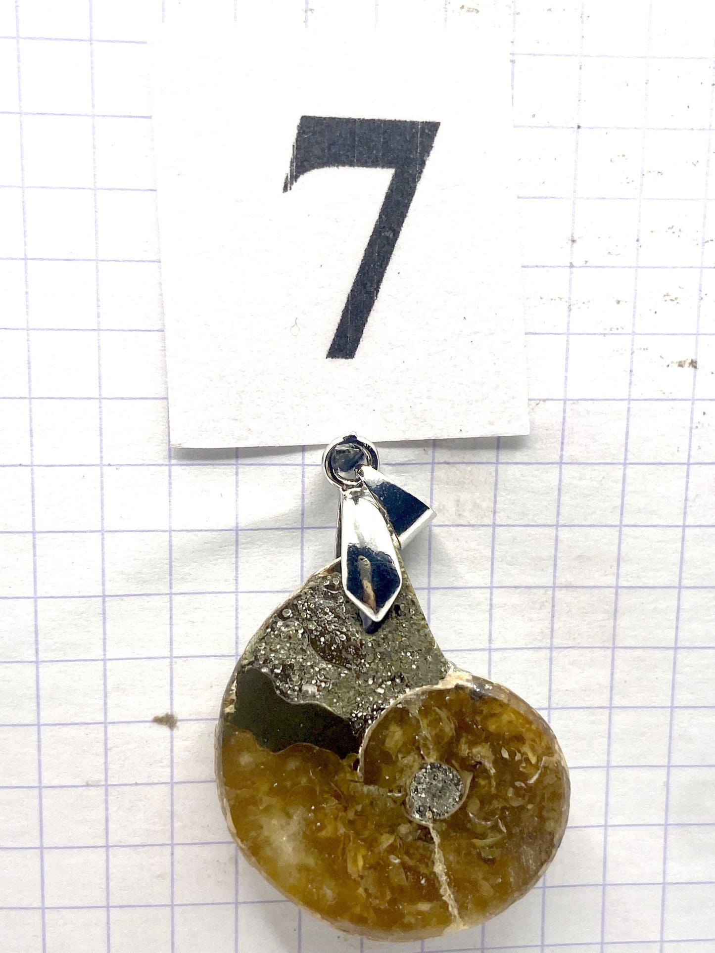pendentif AMMONITE