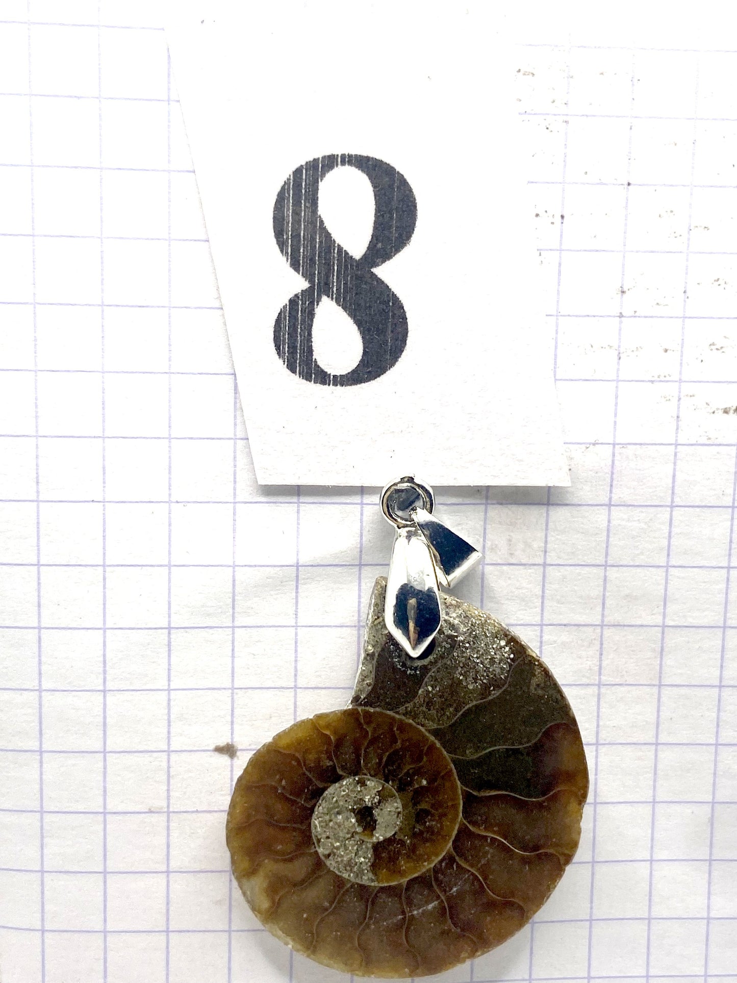 pendentif AMMONITE