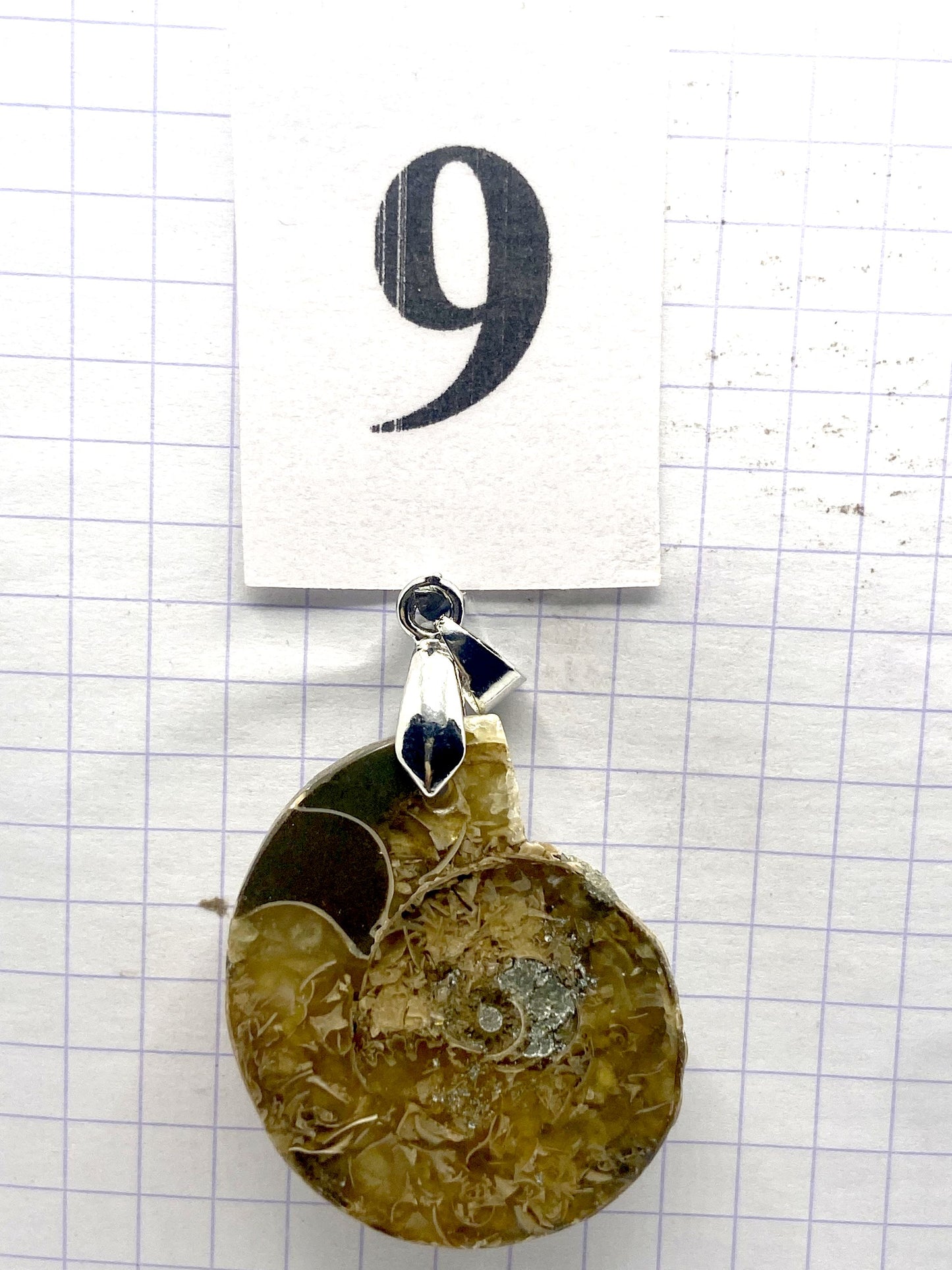 pendentif AMMONITE