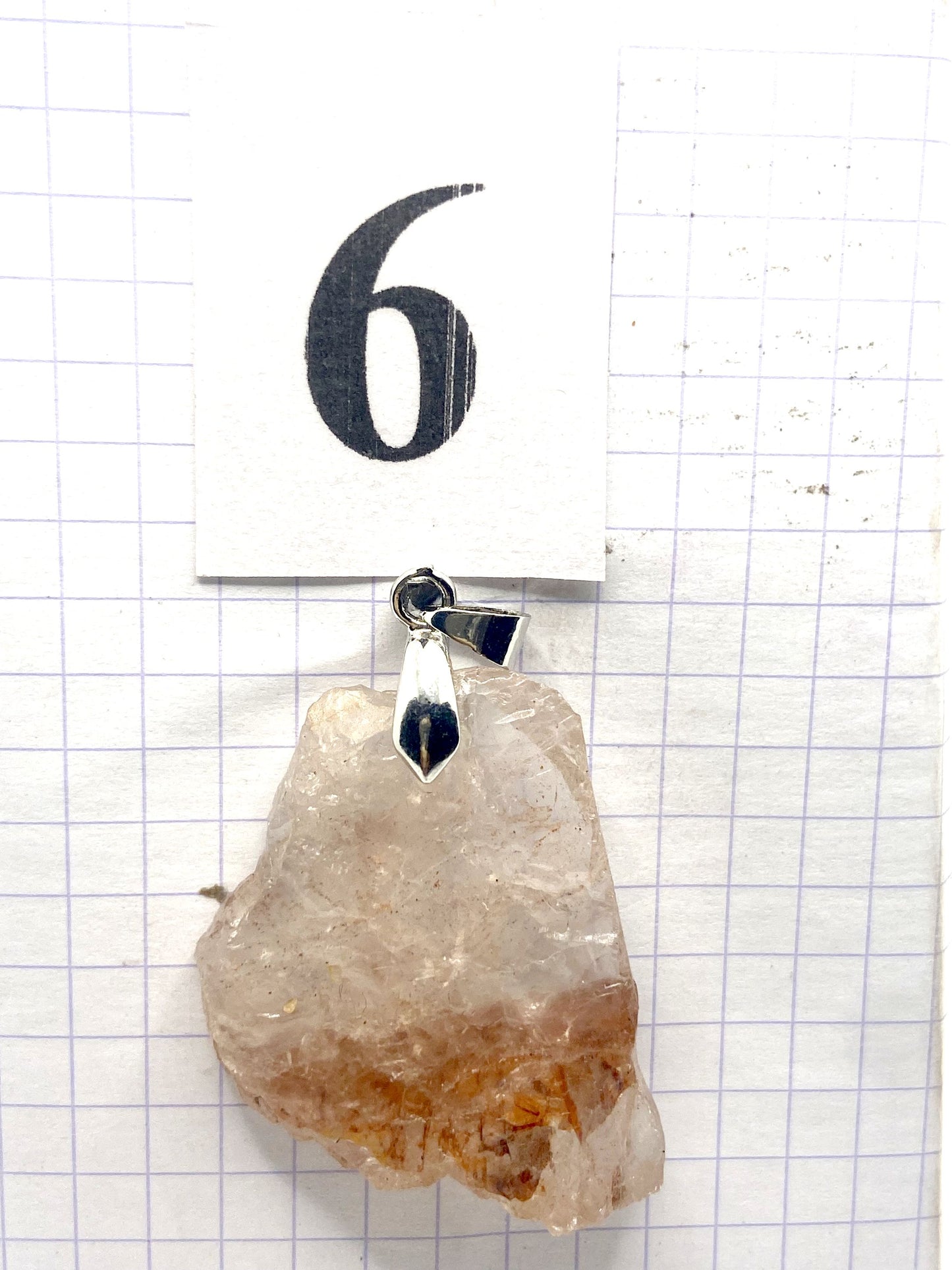 BRUTE QUARTZ HEMATOIDE ROUGE