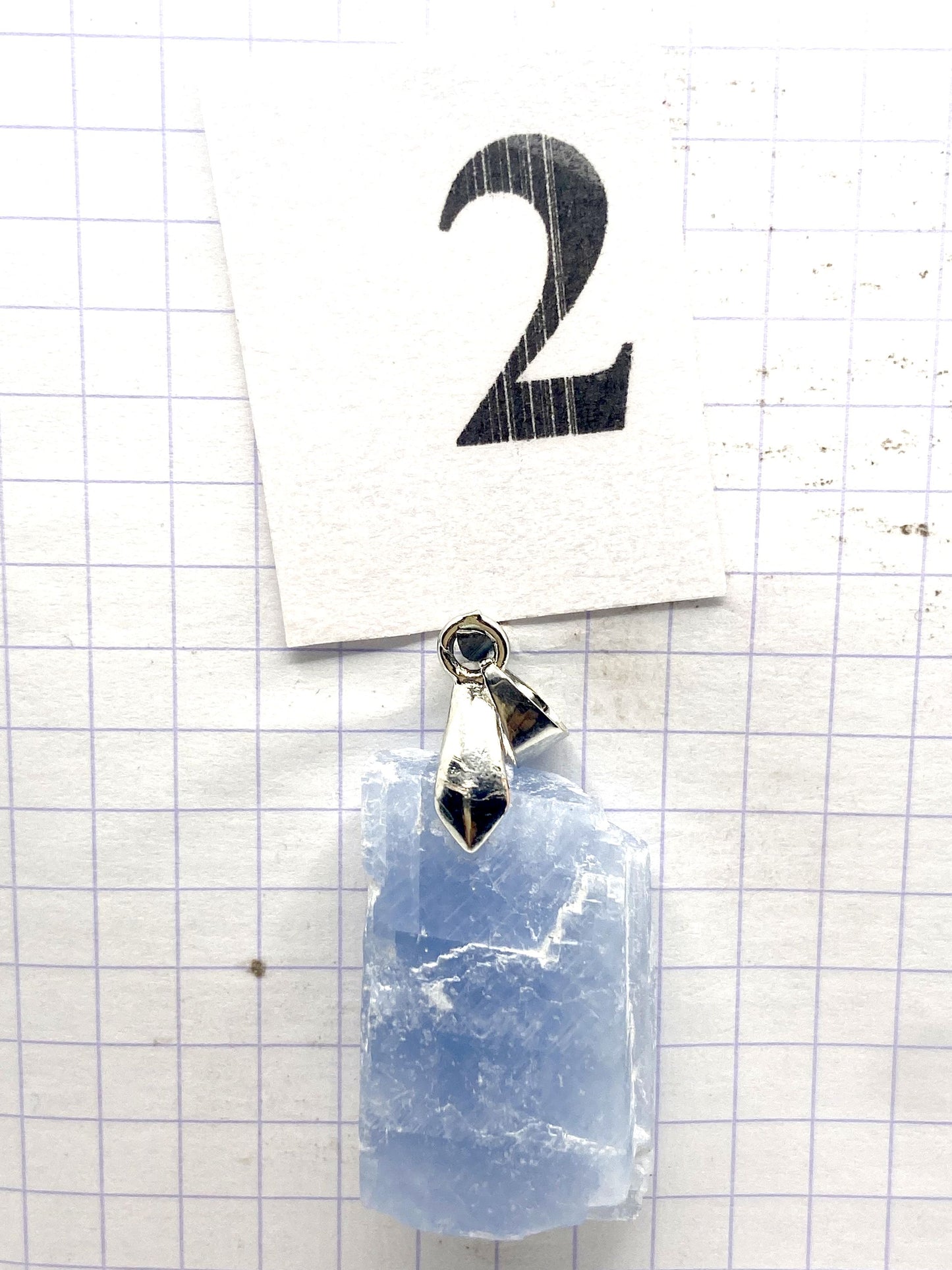 BRUTE CALCITE BLEUE