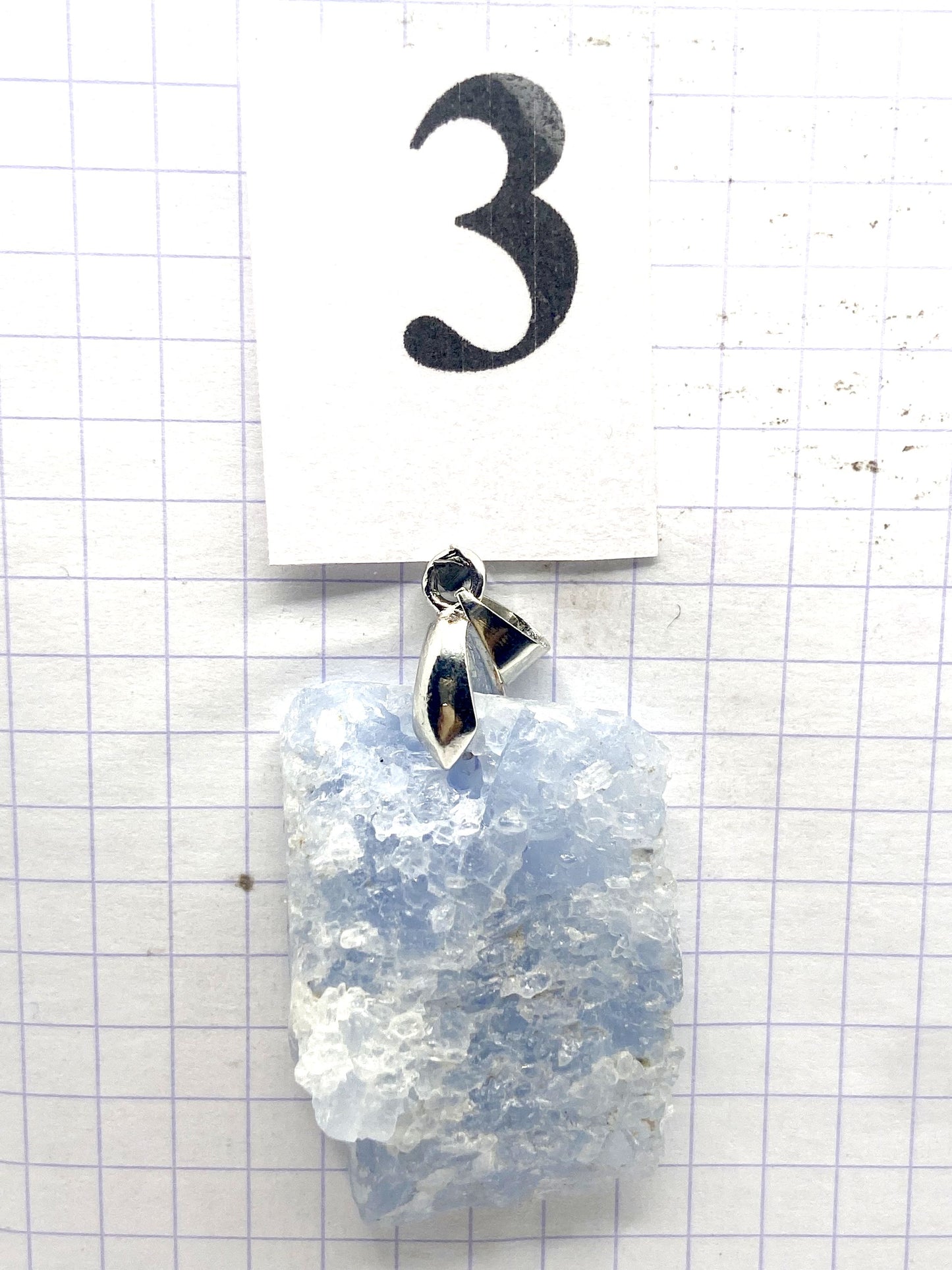 BRUTE CALCITE BLEUE