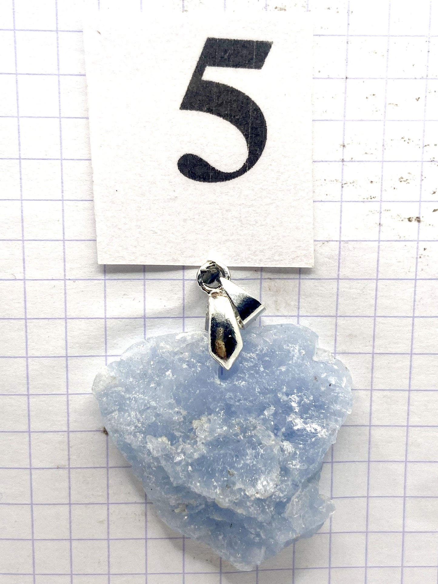 BRUTE CALCITE BLEUE