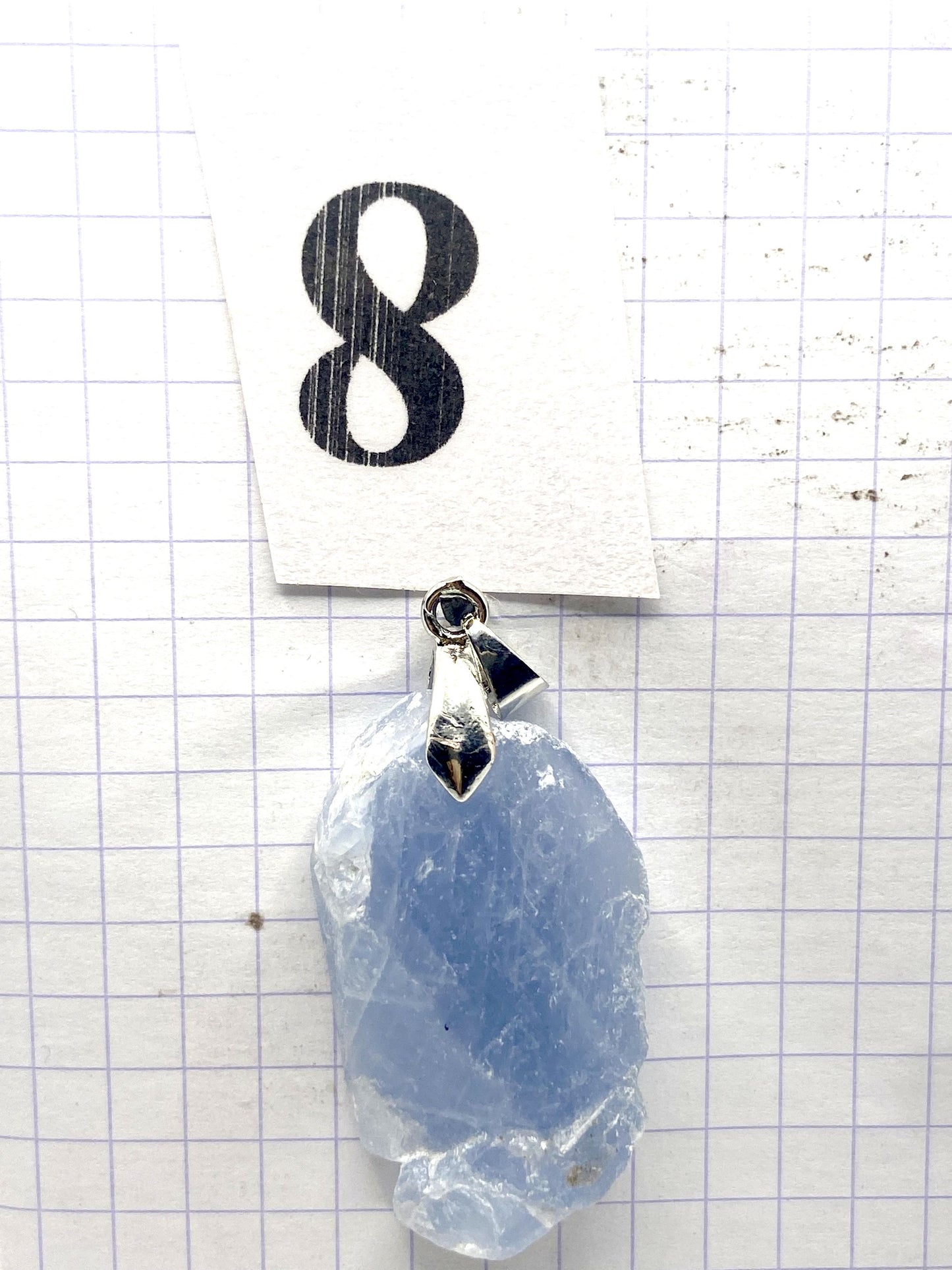 BRUTE CALCITE BLEUE