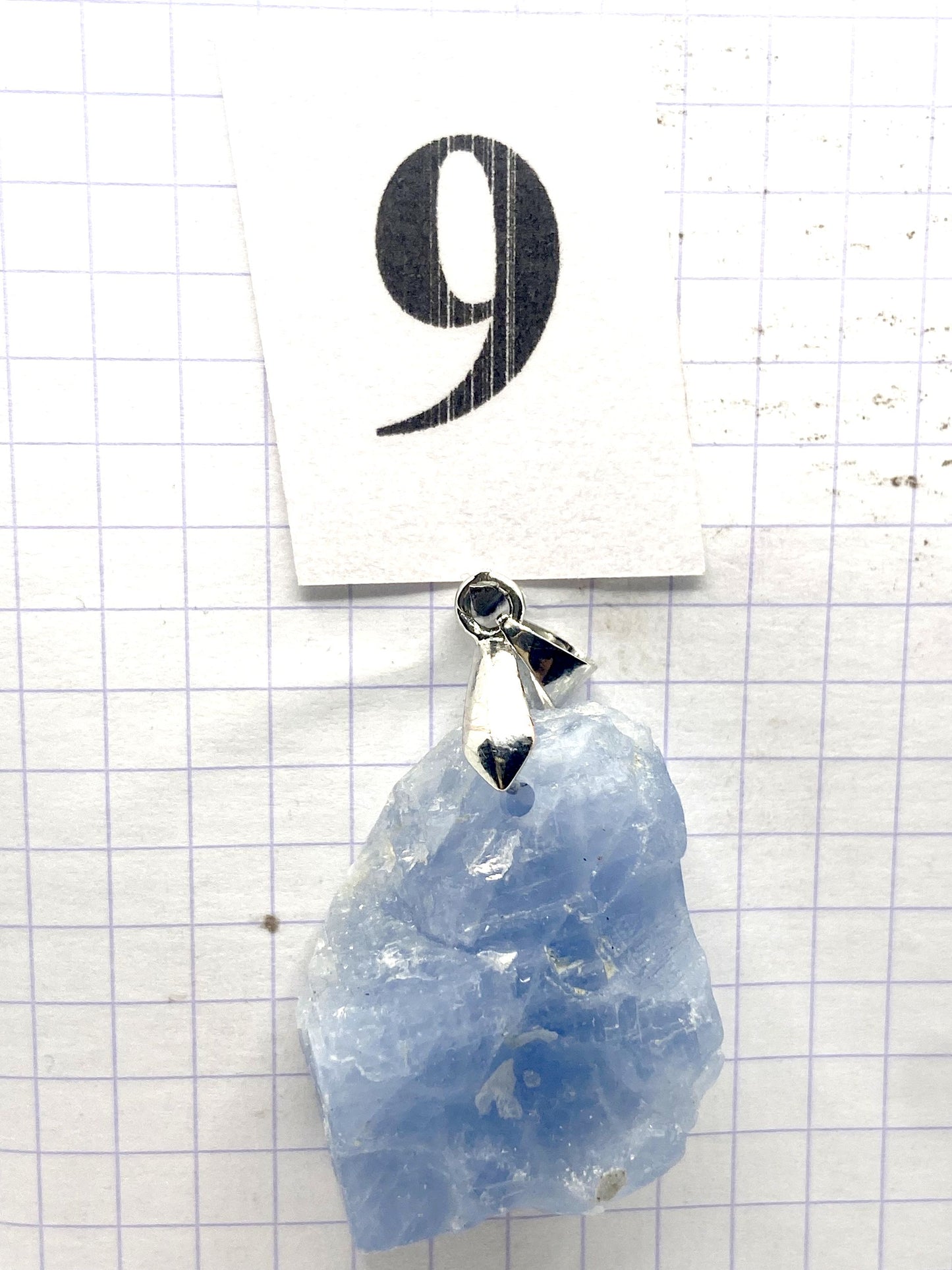 BRUTE CALCITE BLEUE