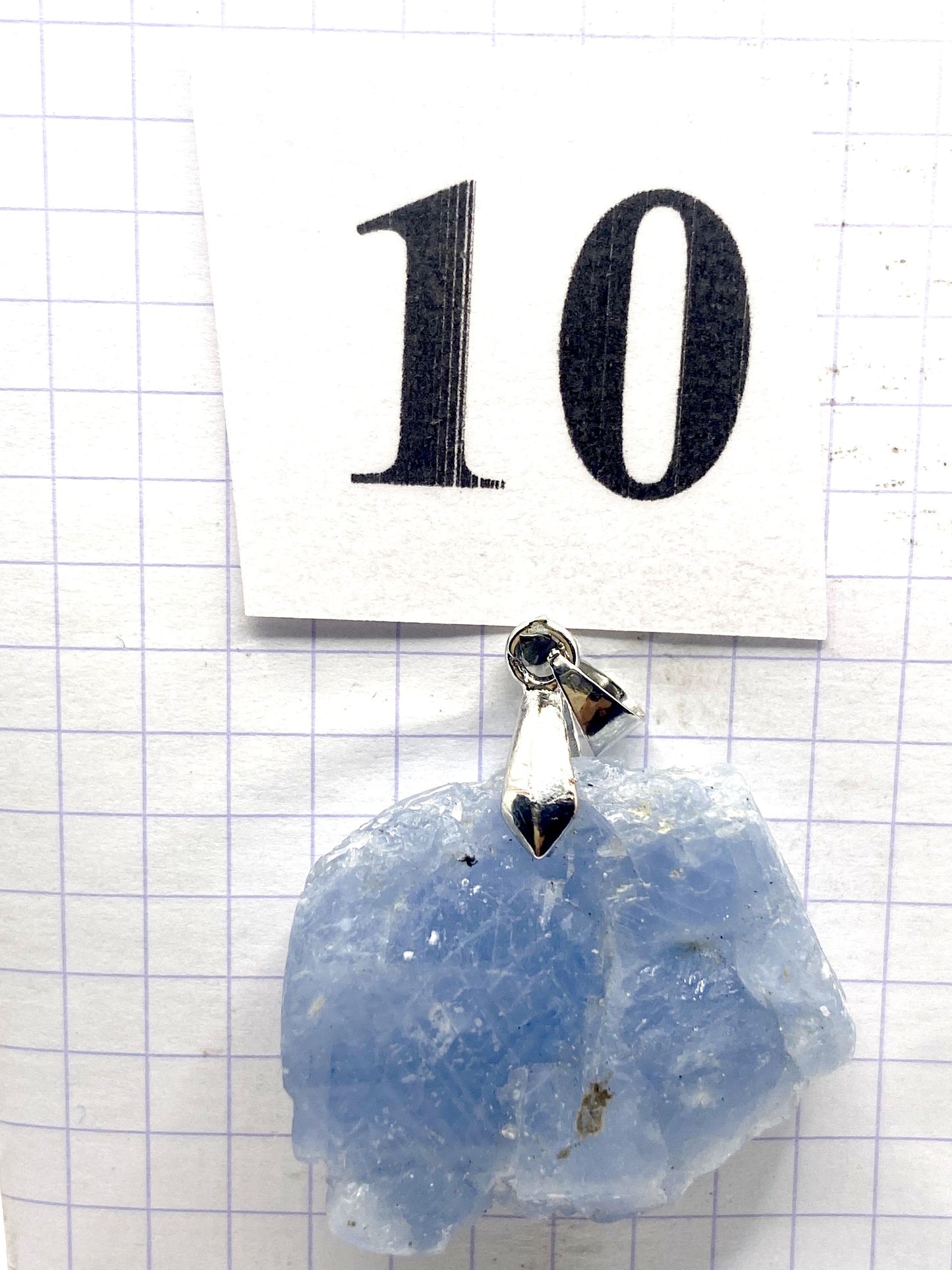 BRUTE CALCITE BLEUE