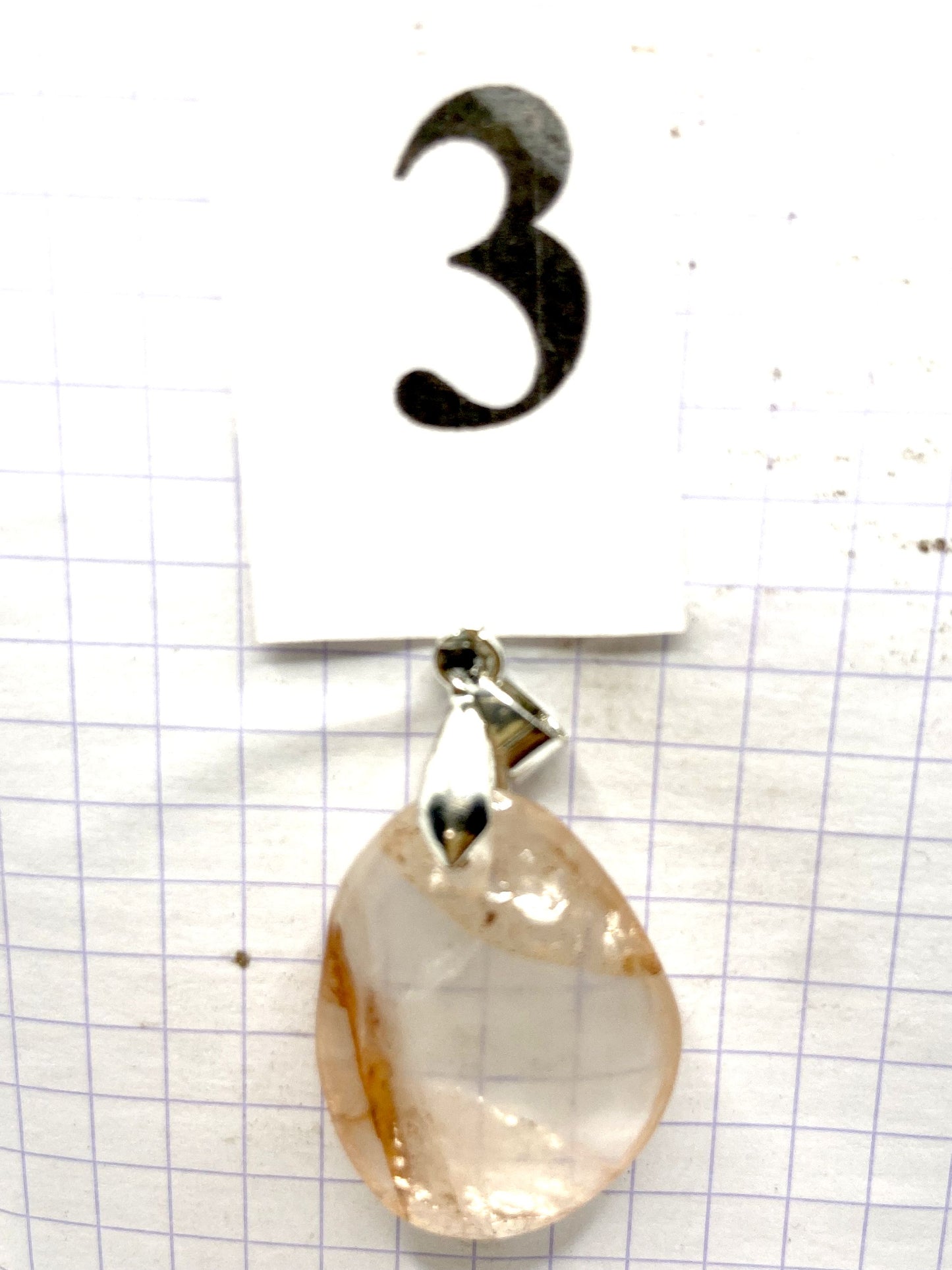 ROULEE QUARTZ HEMATOIDE ROUGE